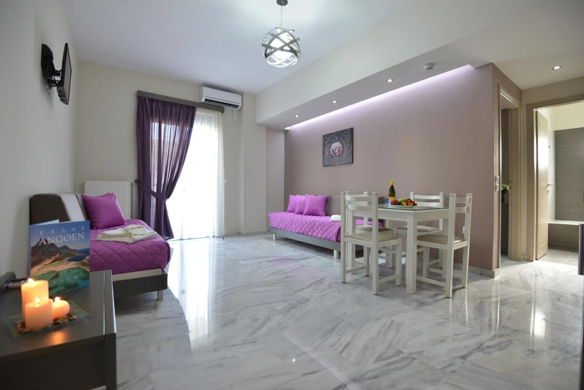 Living room in Vesperi Studios & Apartments