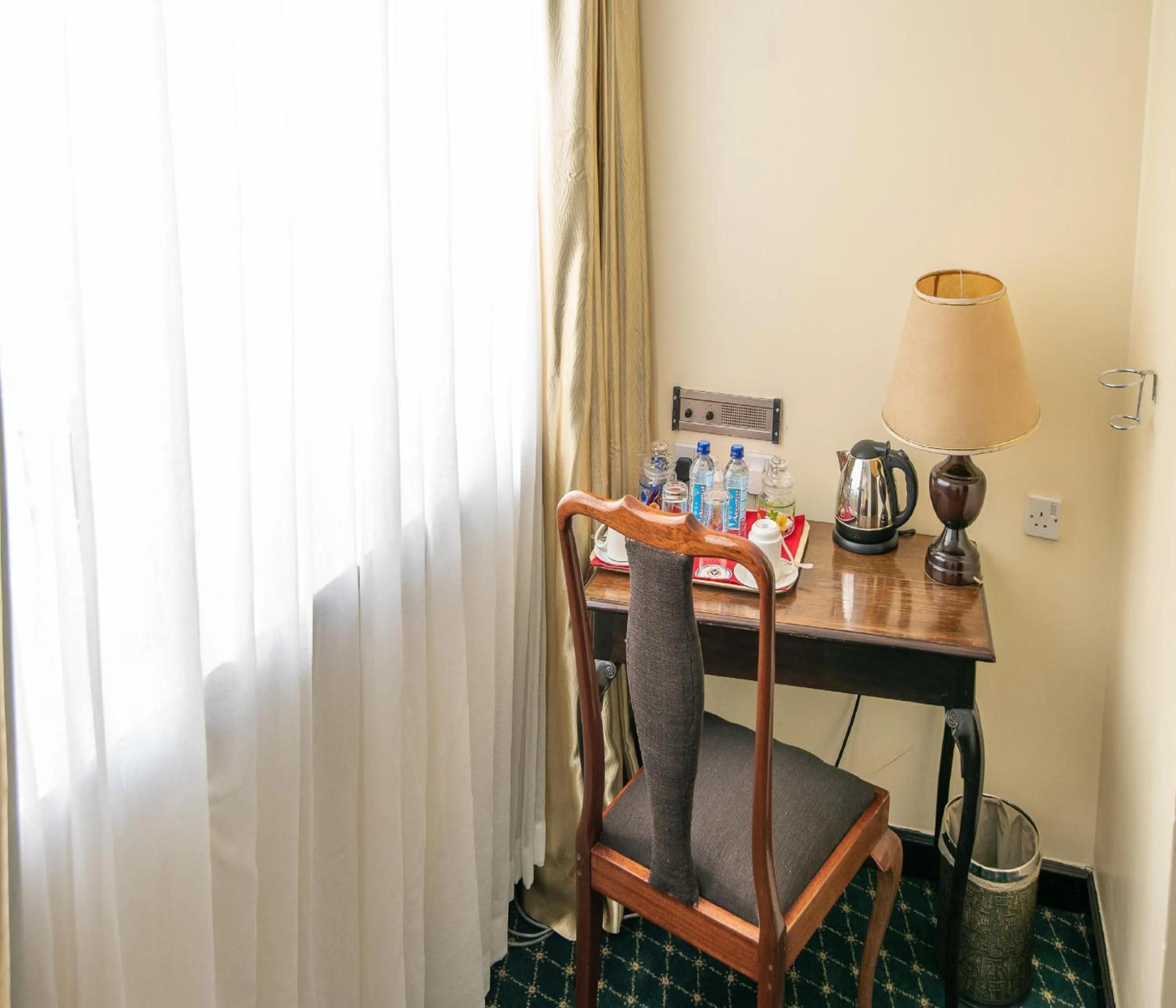 Coffee/tea facilities in Nairobi Safari Club by Swiss-Belhotel