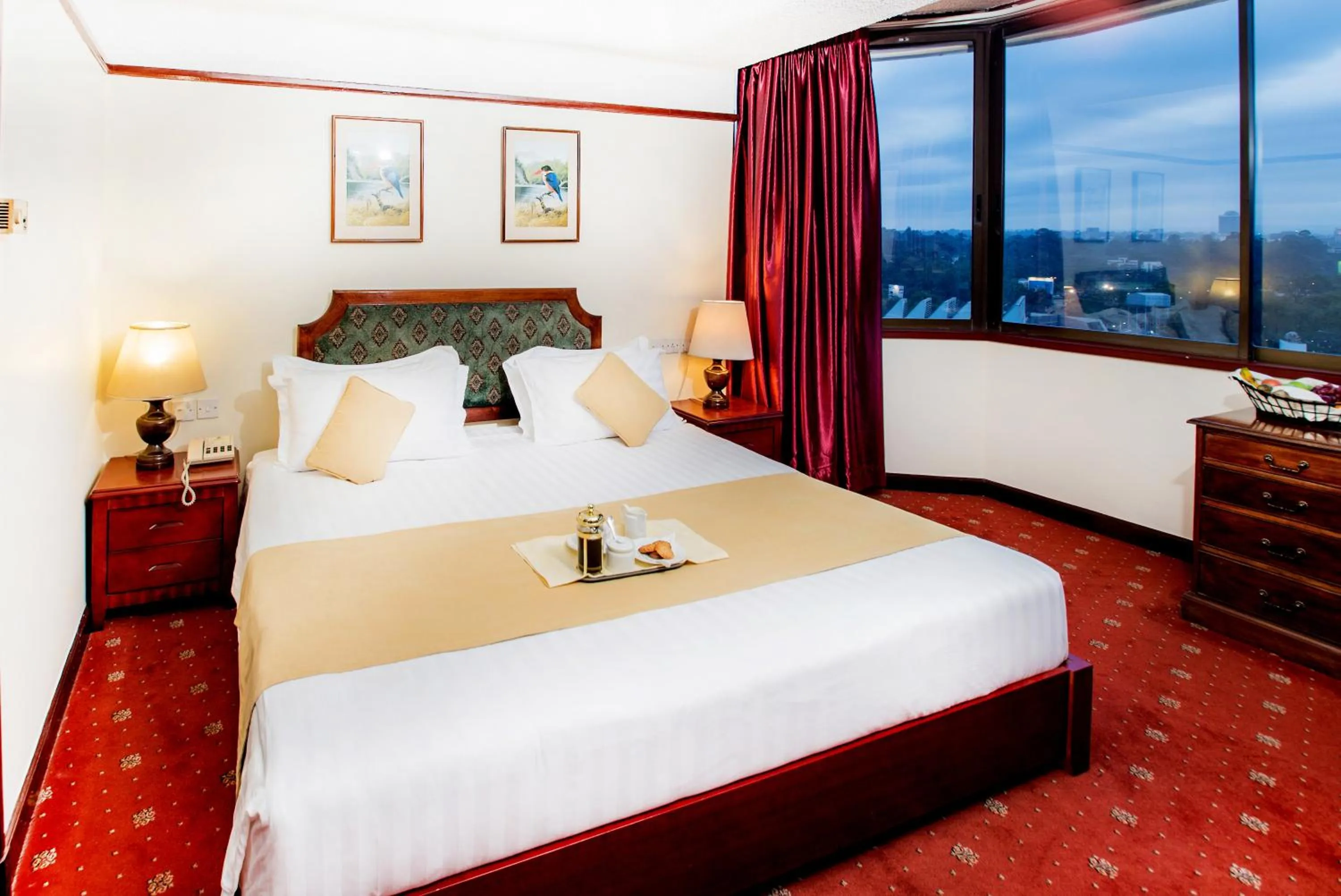 Bed in Nairobi Safari Club by Swiss-Belhotel