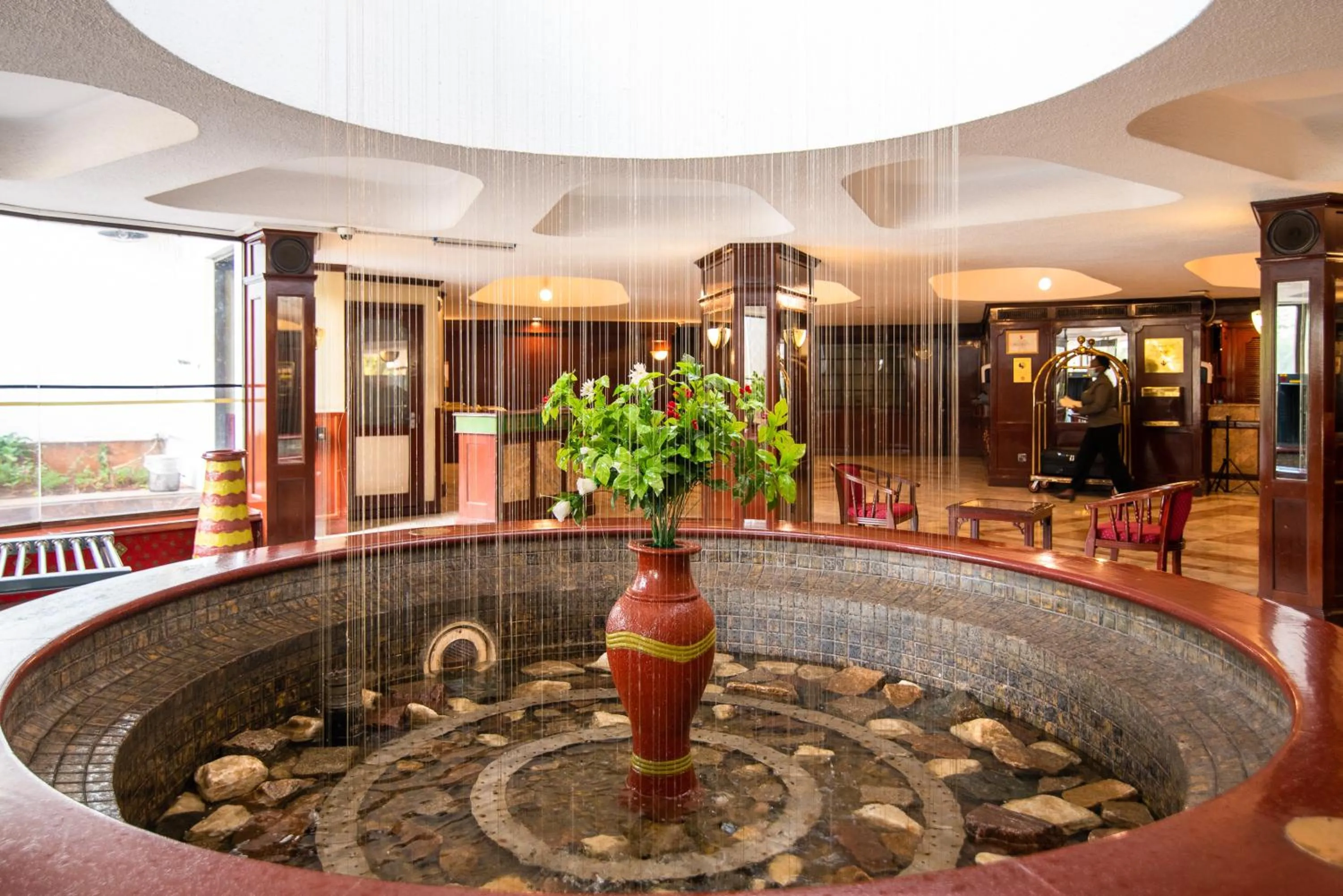 Lobby or reception in Nairobi Safari Club by Swiss-Belhotel