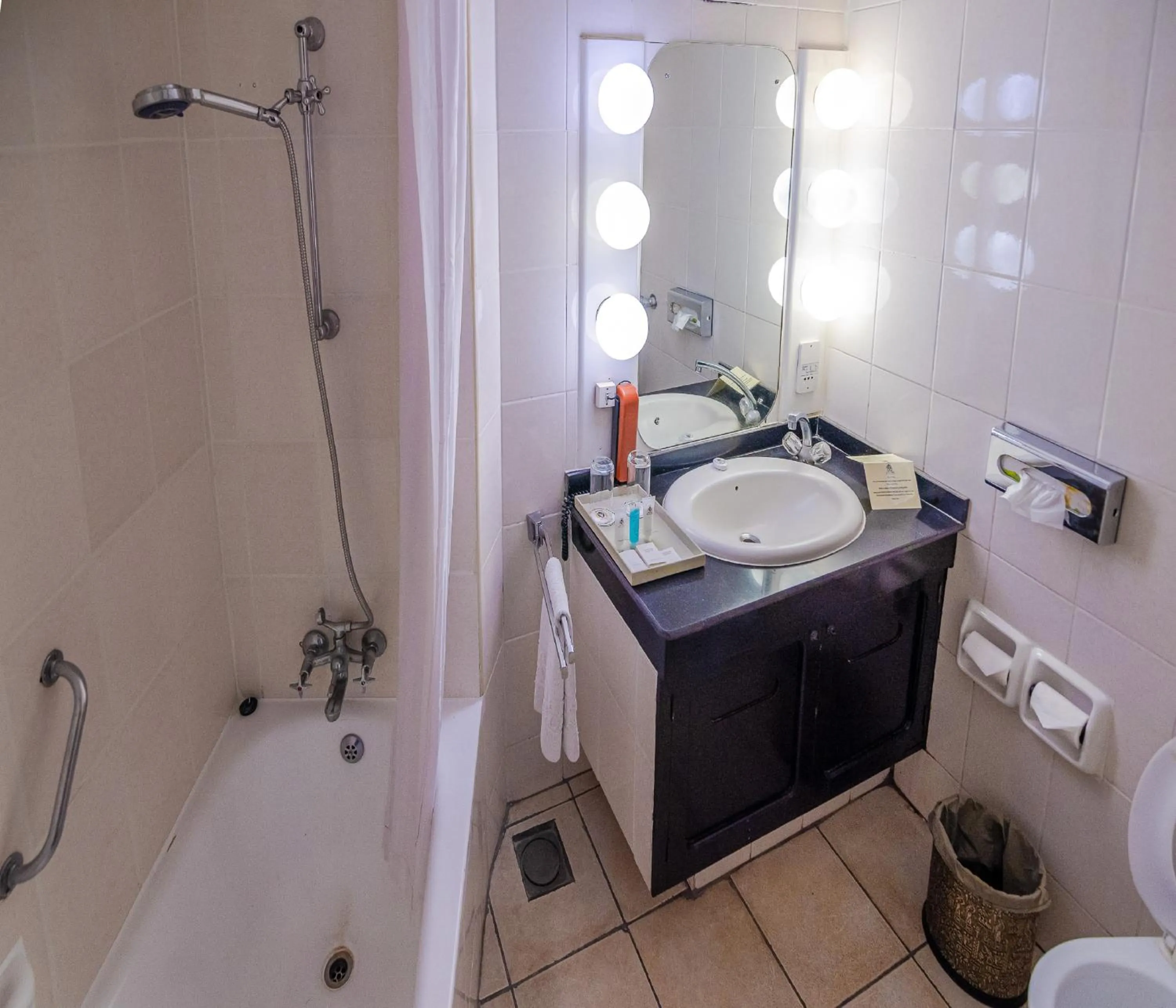 Bathroom in Nairobi Safari Club by Swiss-Belhotel