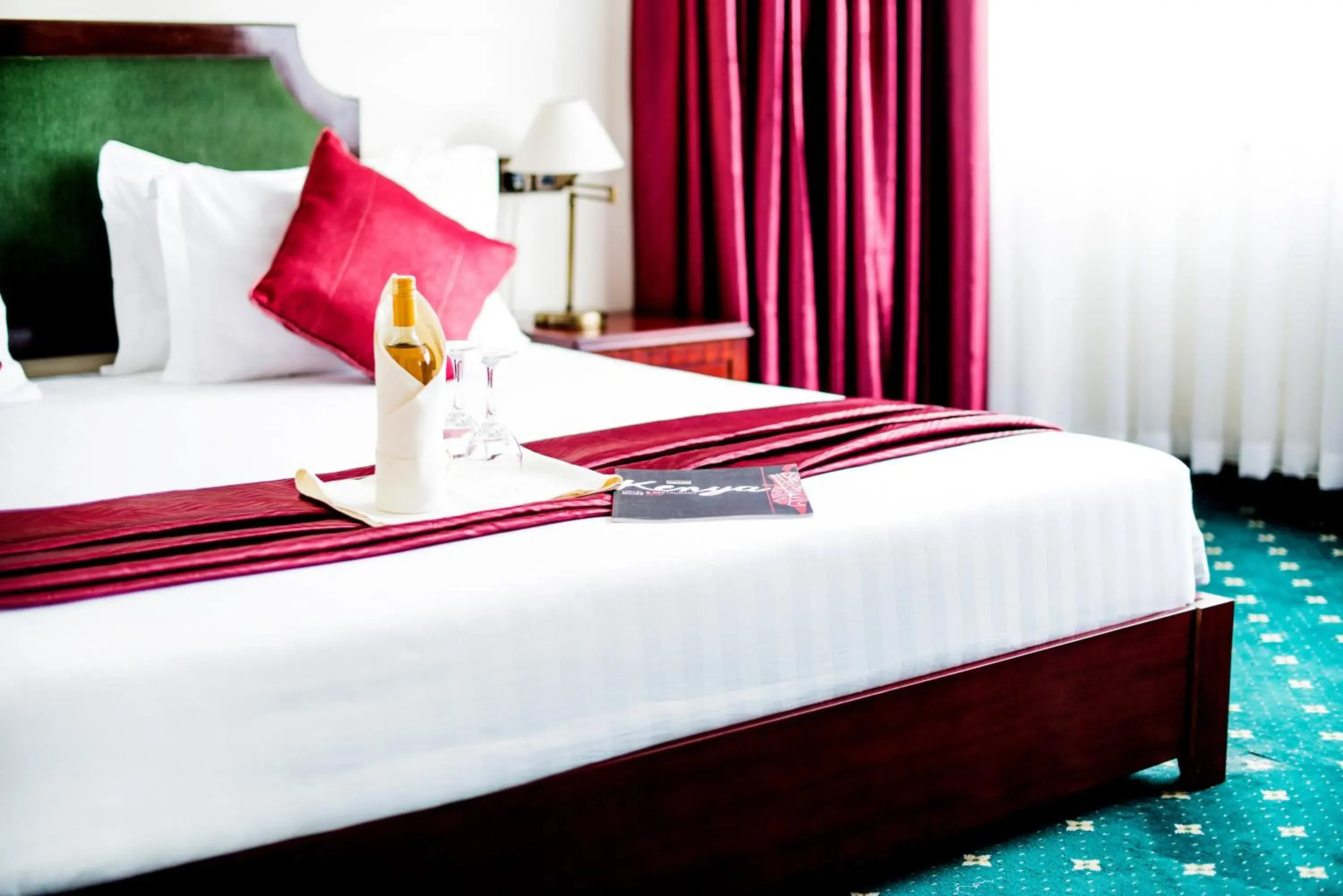 Bed in Nairobi Safari Club by Swiss-Belhotel Bed in Nairobi Safari Club by Swiss-Belhotel