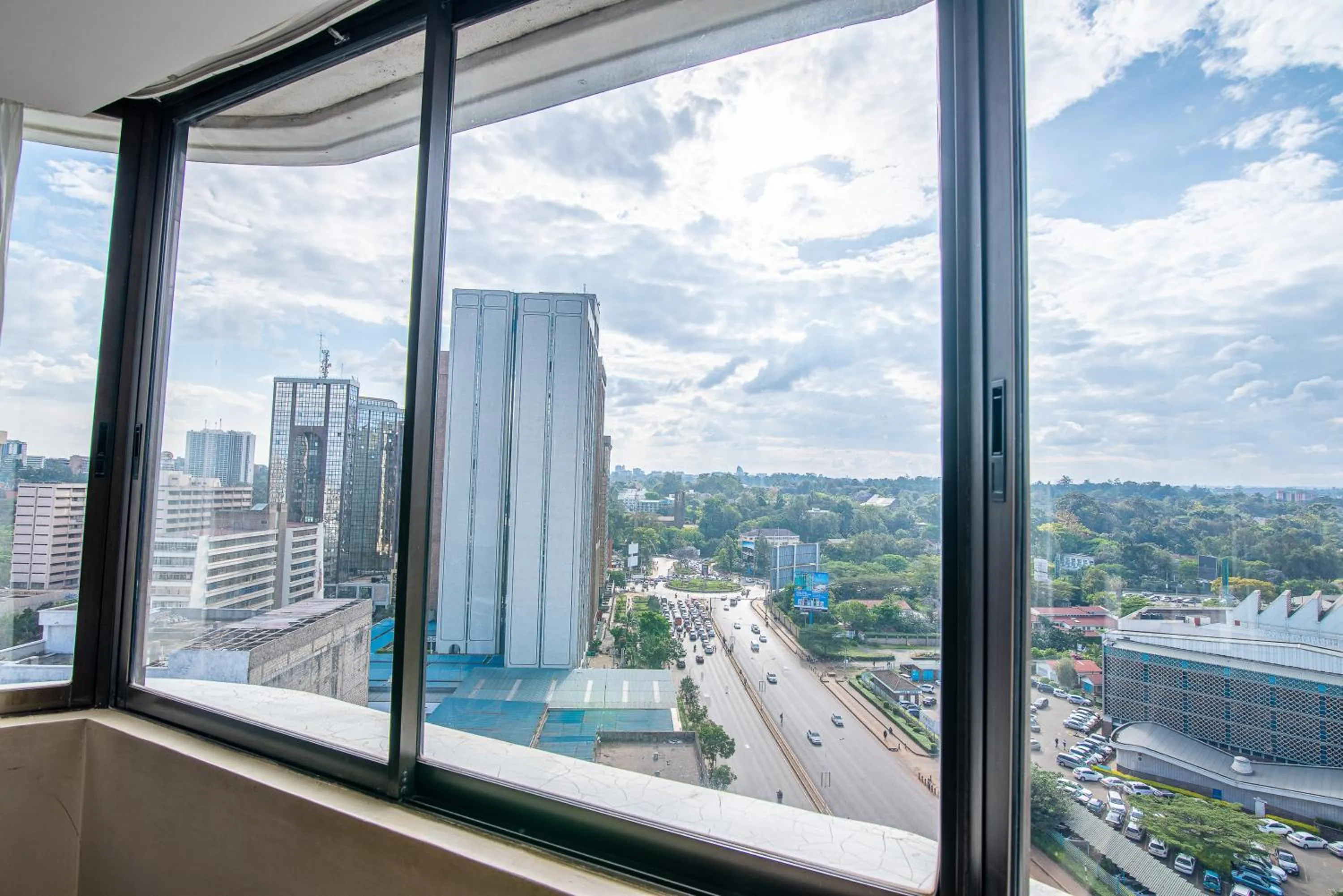City view in Nairobi Safari Club by Swiss-Belhotel