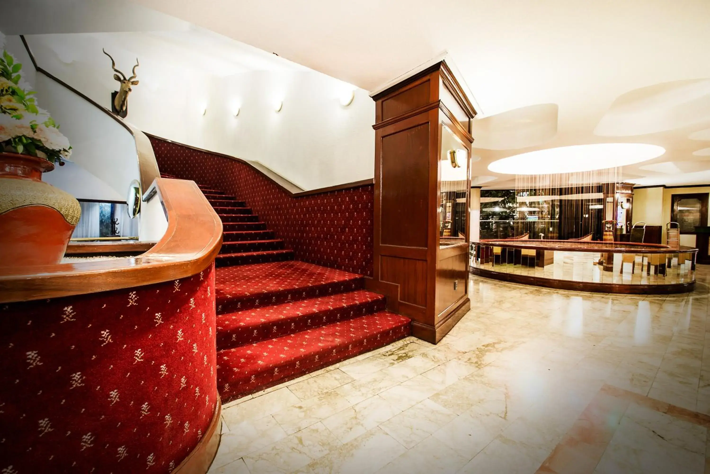 Lobby or reception in Nairobi Safari Club by Swiss-Belhotel Lobby or reception in Nairobi Safari Club by Swiss-Belhotel