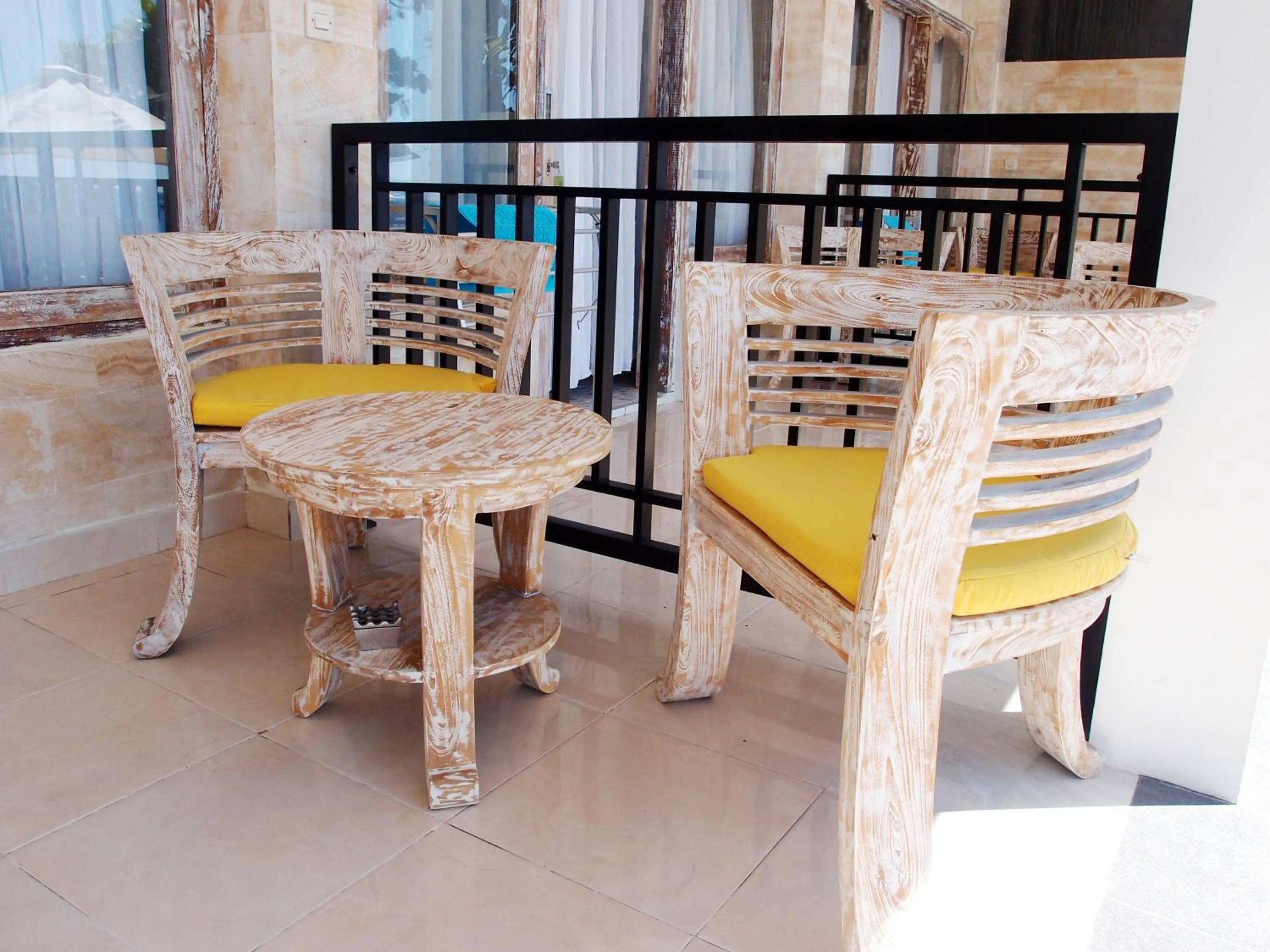 Balcony/Terrace in Galang Kangin Bungalows