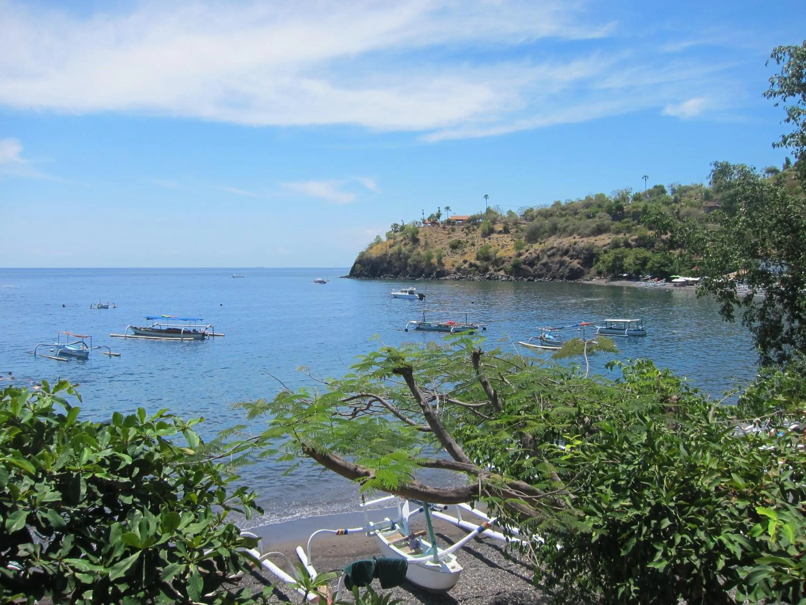 Sea view in Galang Kangin Bungalows