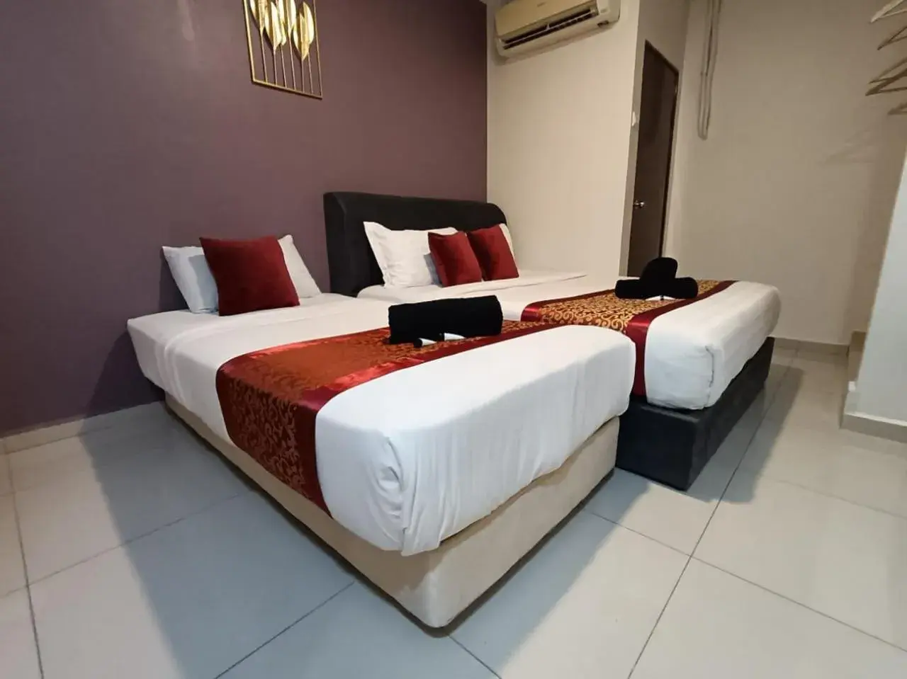 Bed in L Ferringhi Hotel Bed in L Ferringhi Hotel