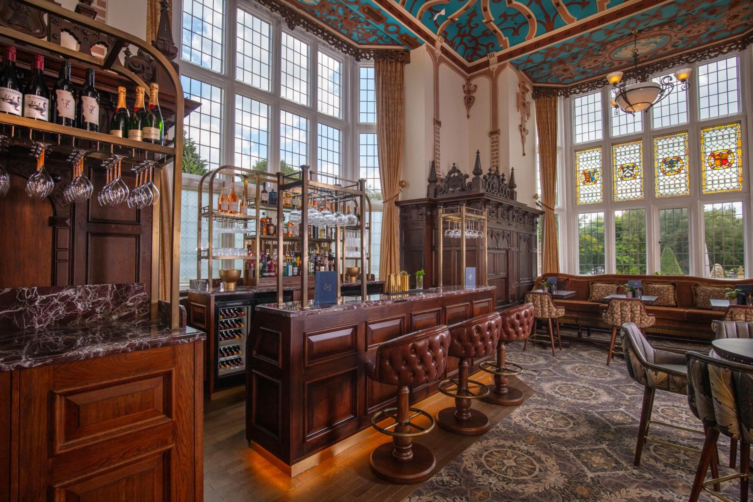 Lounge or bar in Crewe Hall Hotel & Spa - Cheshire