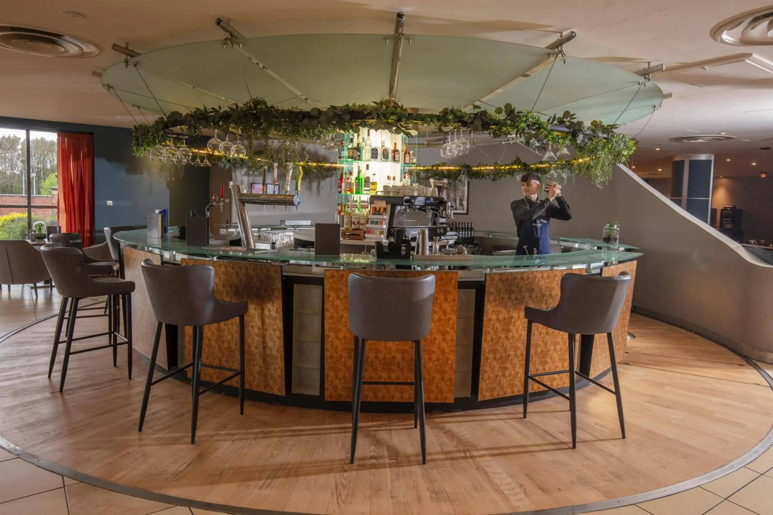 Lounge or bar in Crewe Hall Hotel & Spa - Cheshire Lounge or bar in Crewe Hall Hotel & Spa - Cheshire