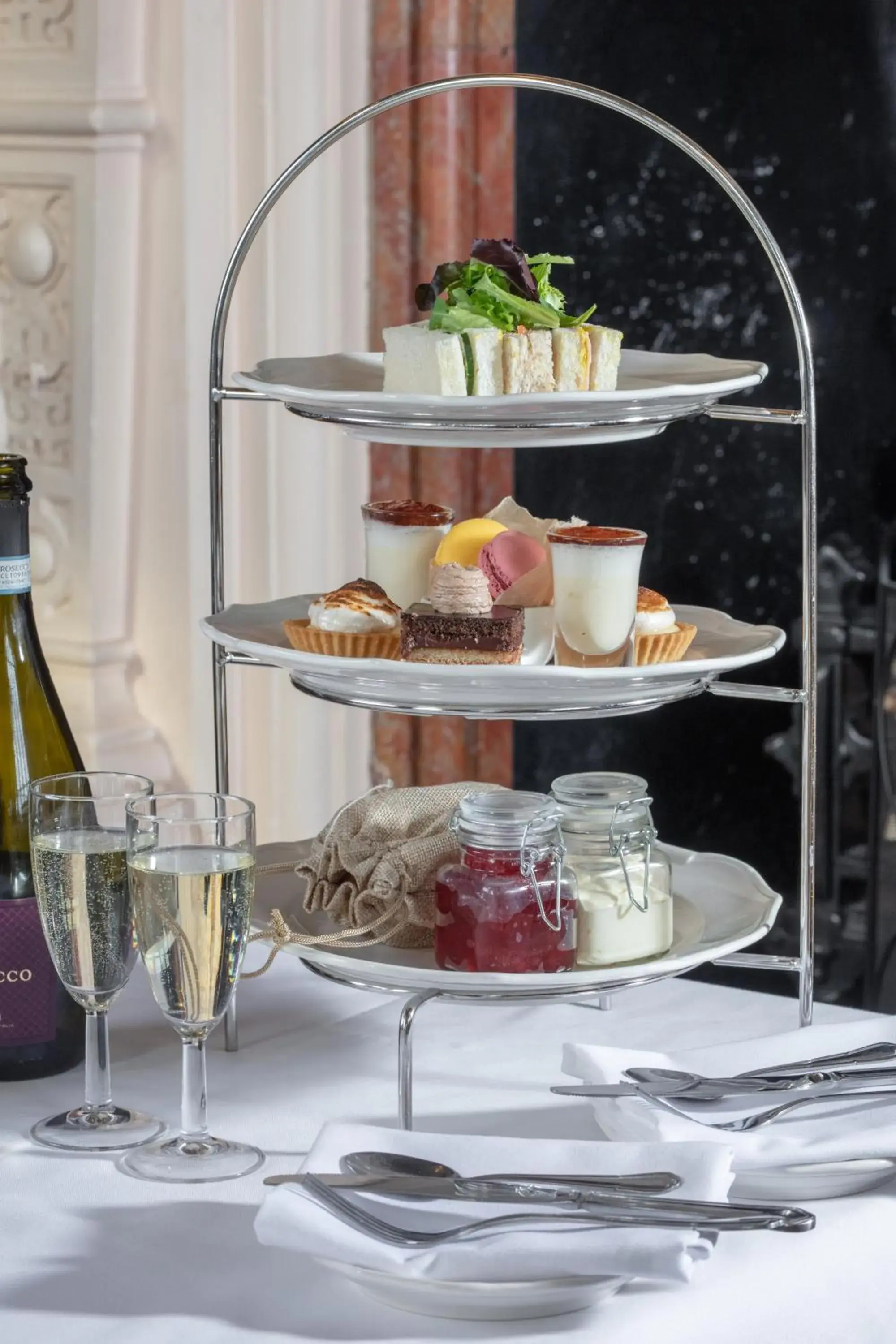 Food close-up in Crewe Hall Hotel & Spa - Cheshire Food close-up in Crewe Hall Hotel & Spa - Cheshire