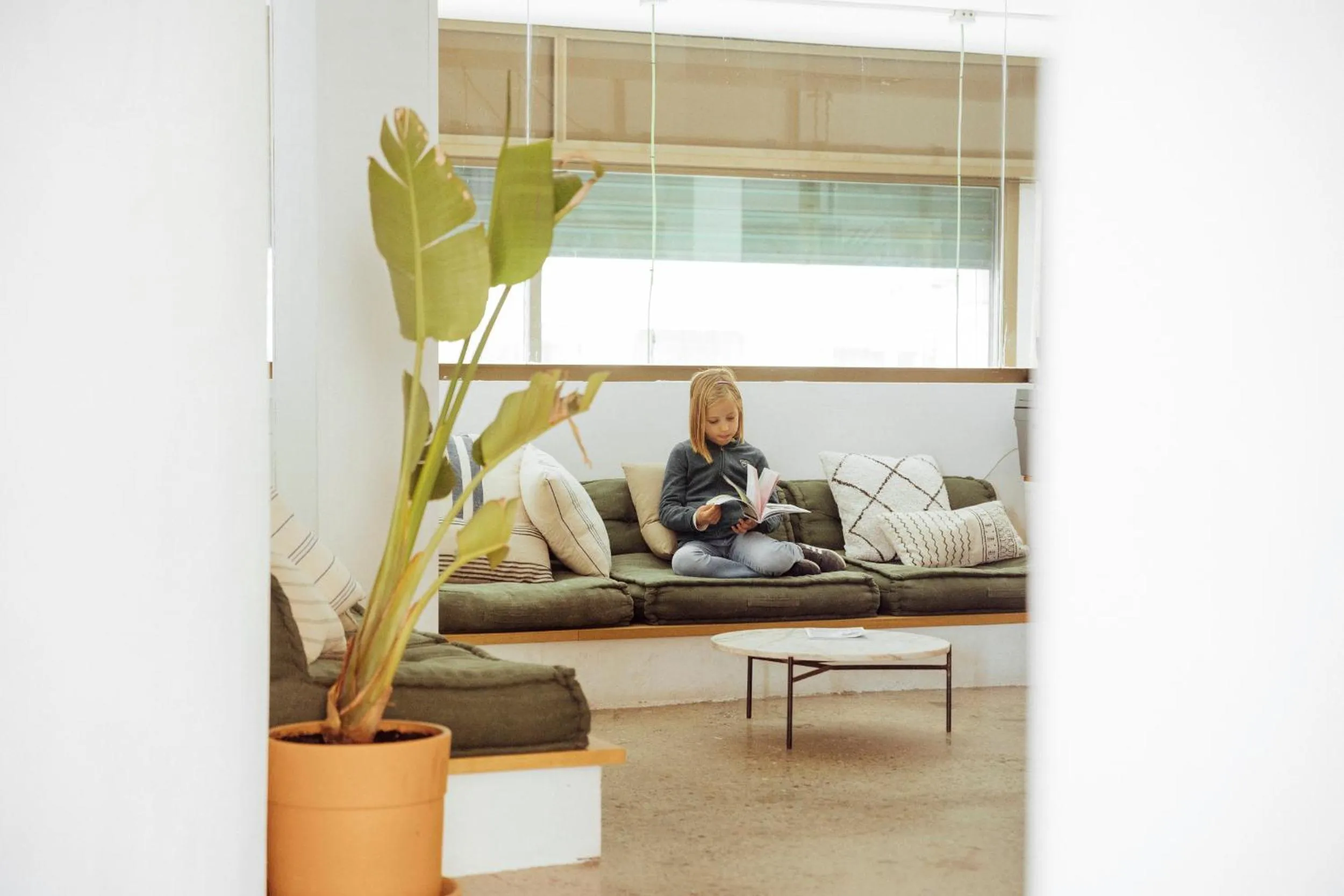 Living room in Casa Jam Barcelona