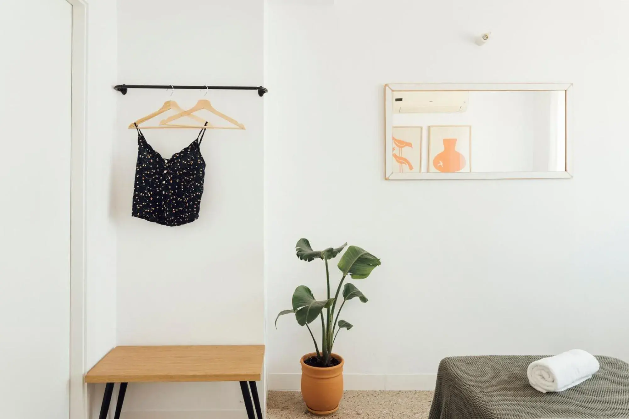 Garden view in Casa Jam Barcelona Garden view in Casa Jam Barcelona