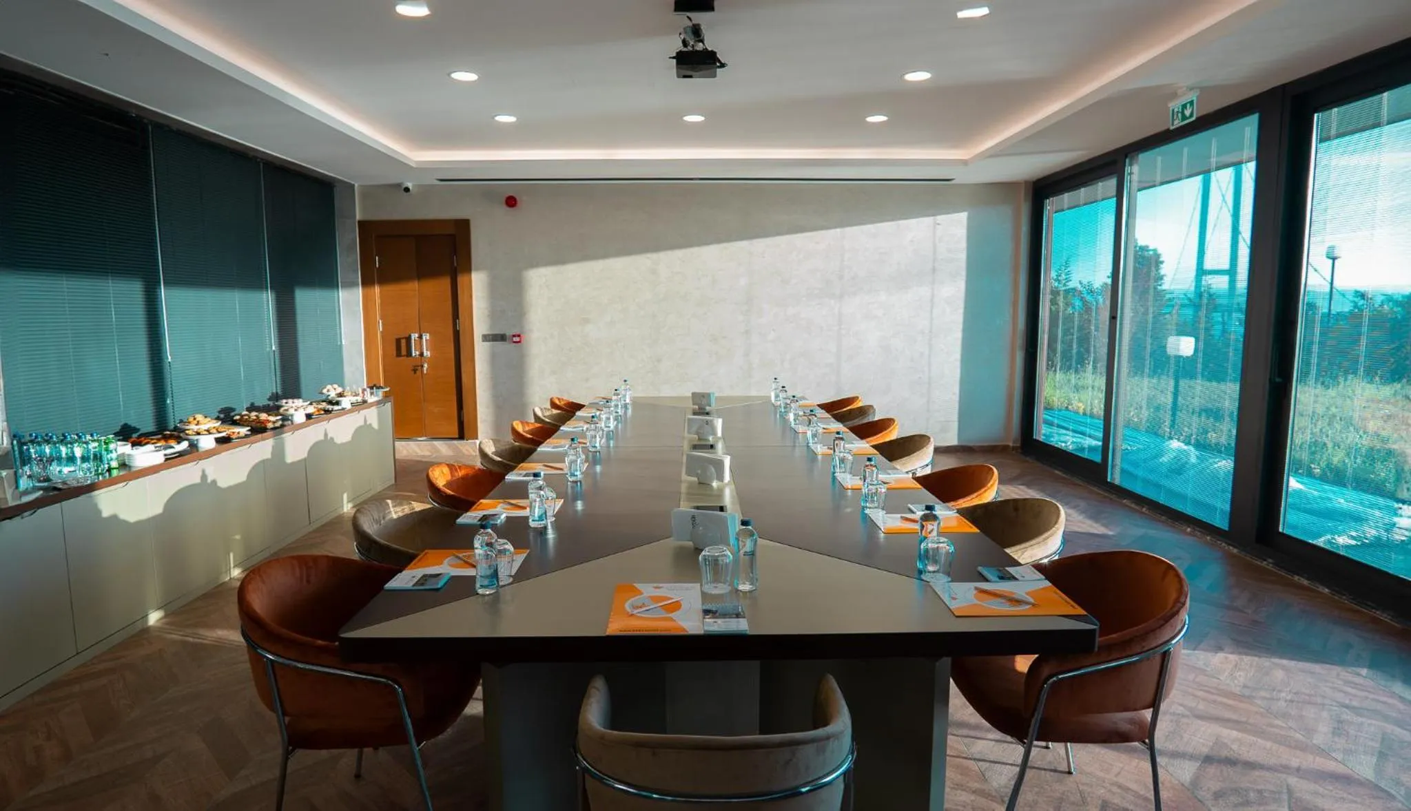 Meeting/conference room in Motel Heksapolis