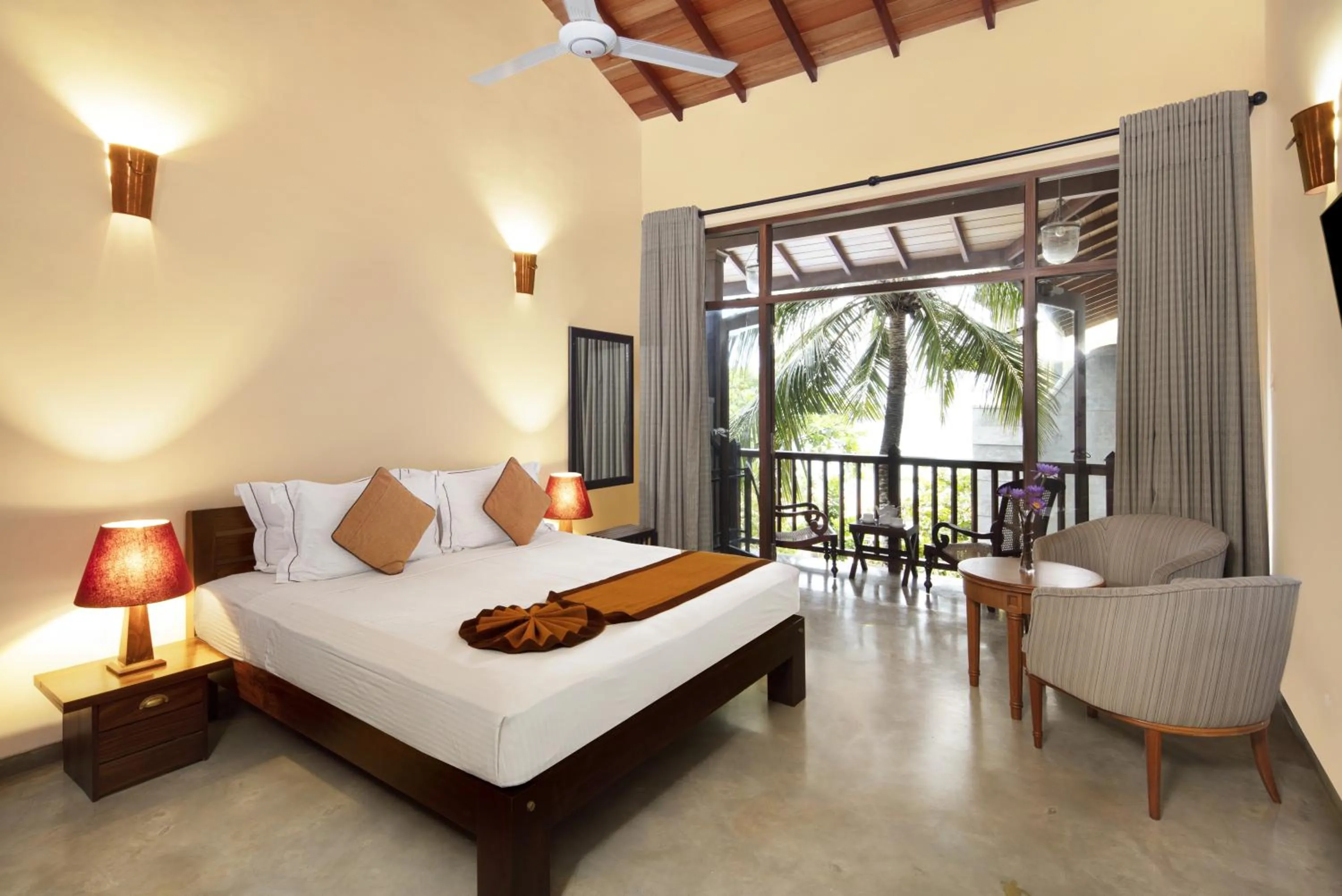 Photo of the whole room, Bed in Tartaruga Beach Unawatuna