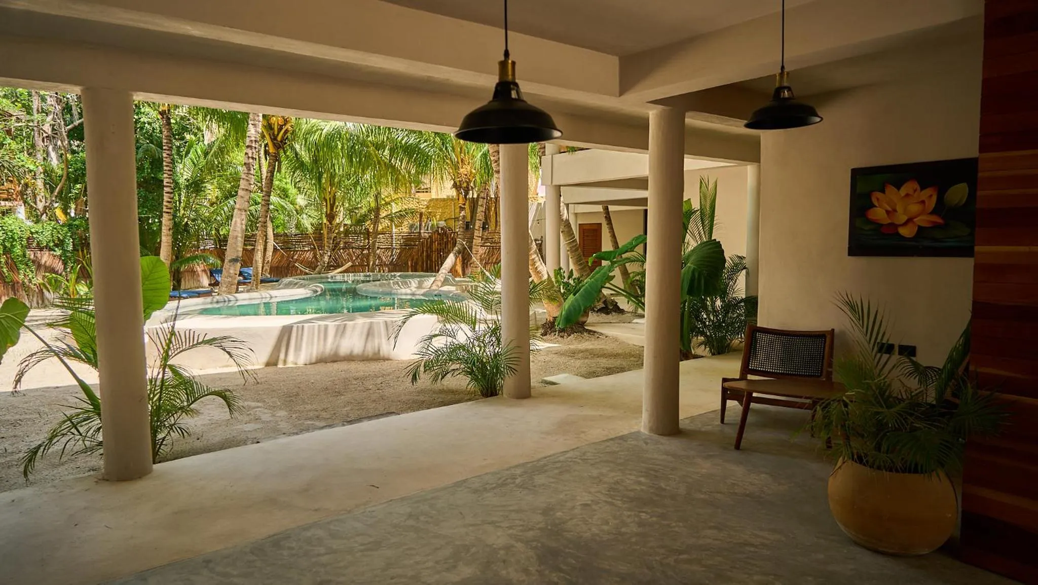 Patio in Casa del Viento by ÓOL Hotels