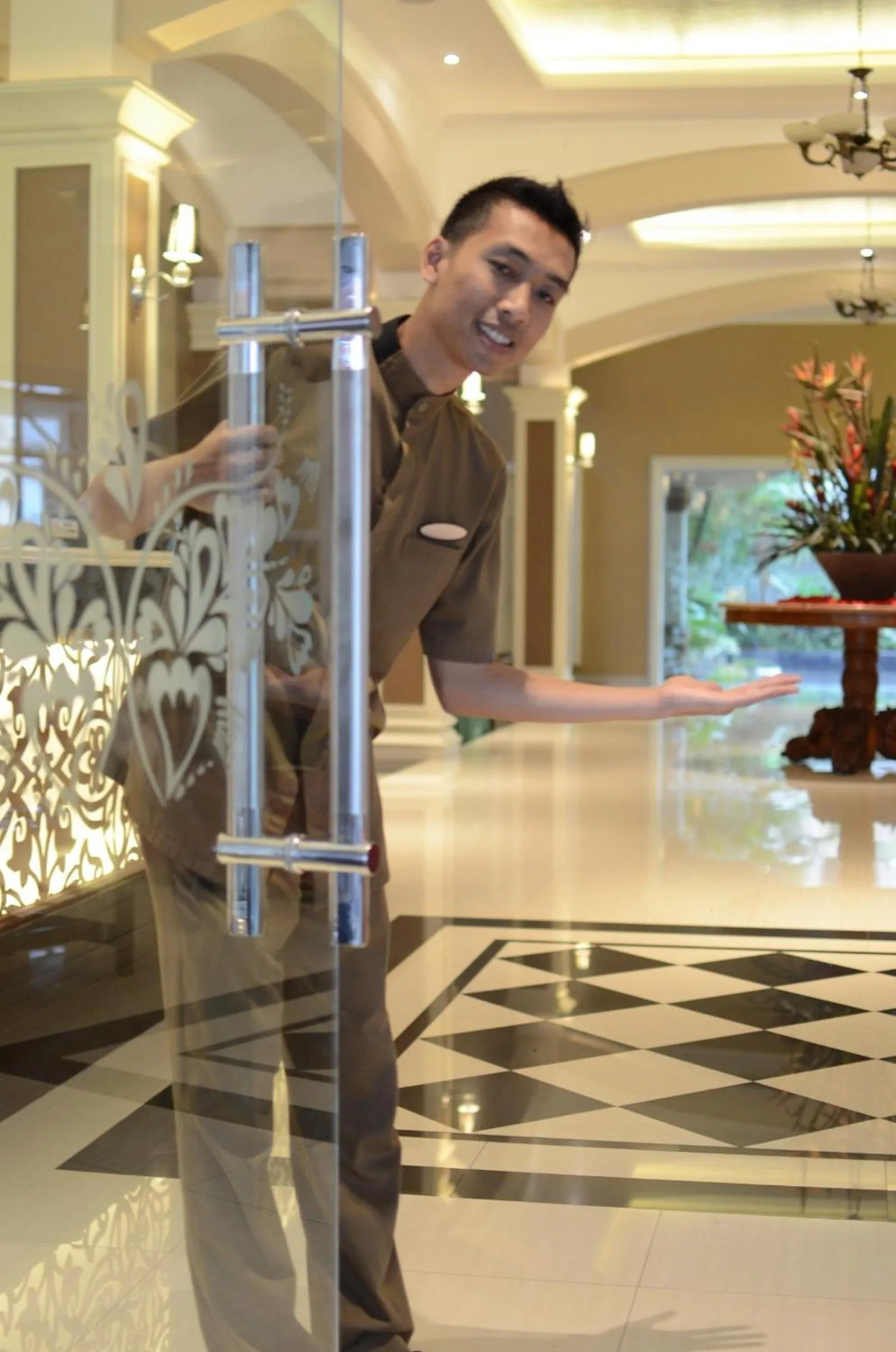 Staff in Hotel Trio Indah 2