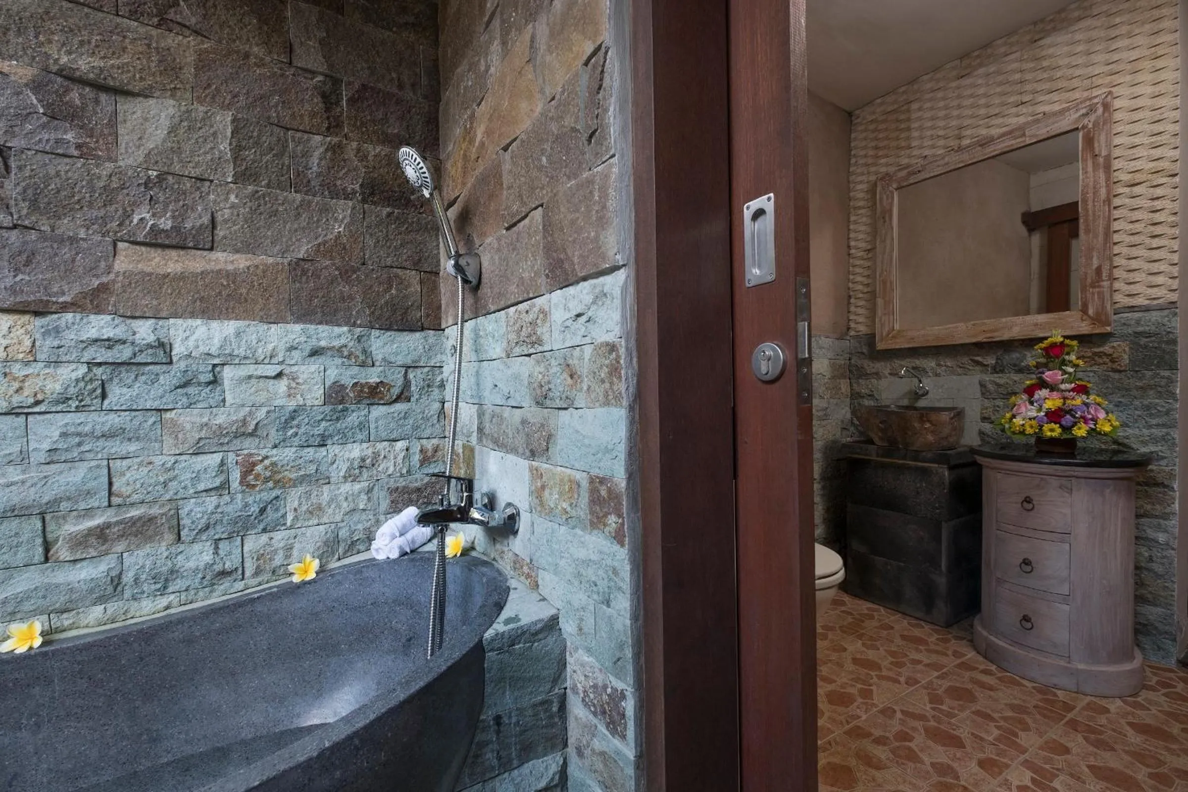 Bathroom in Virmas Private Villa
