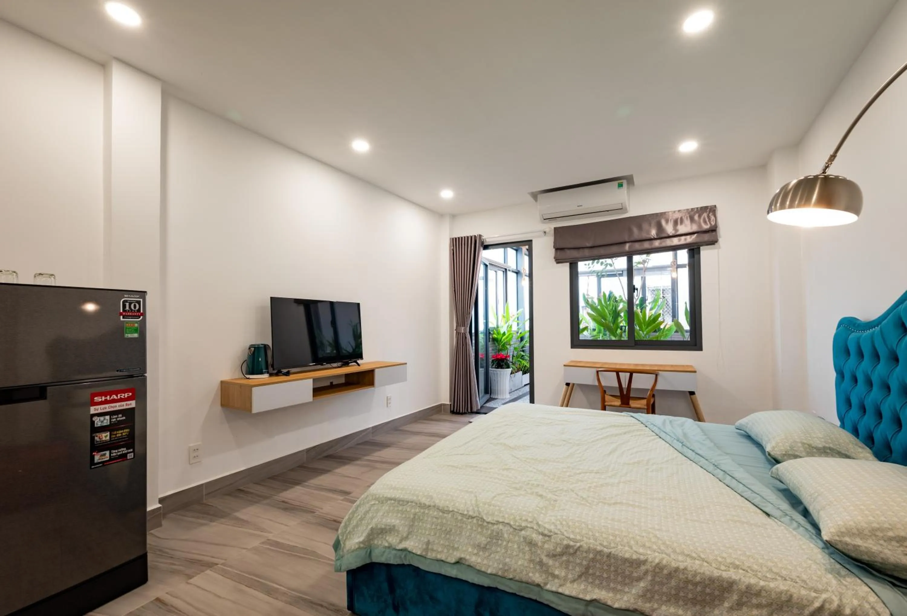 Bedroom, Bed in LalaHouse Spring Apartment - Saigon Center