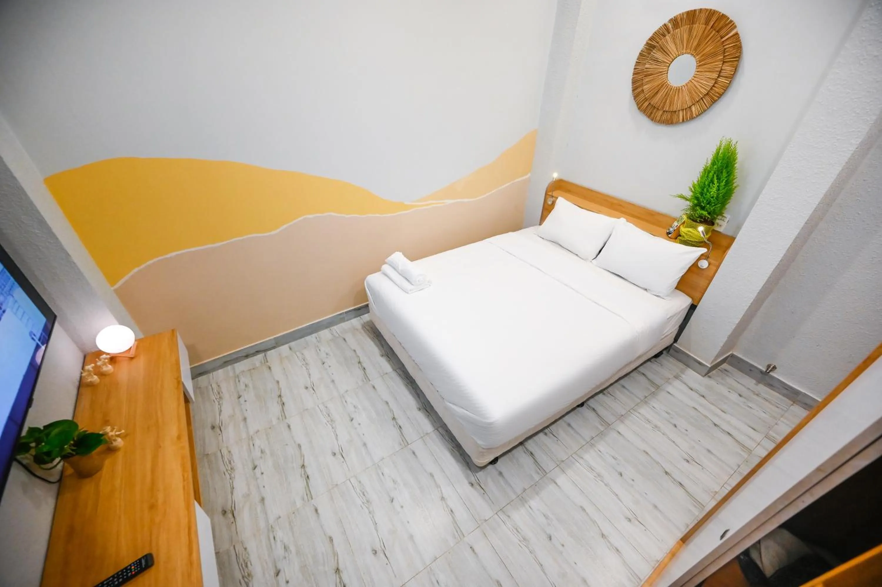 Bedroom, Bed in LalaHouse Spring Apartment - Saigon Center