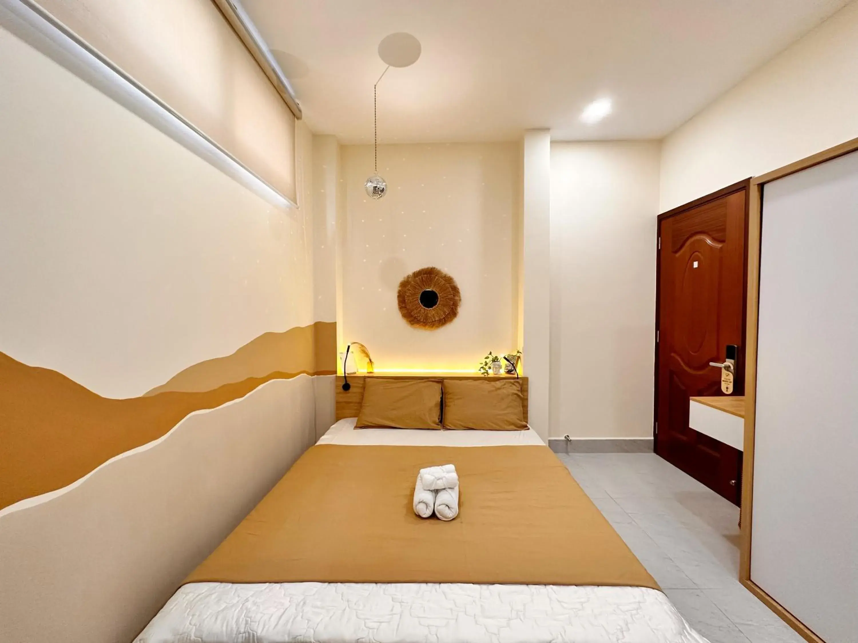 Bed in LalaHouse Spring Apartment - Saigon Center Bed in LalaHouse Spring Apartment - Saigon Center