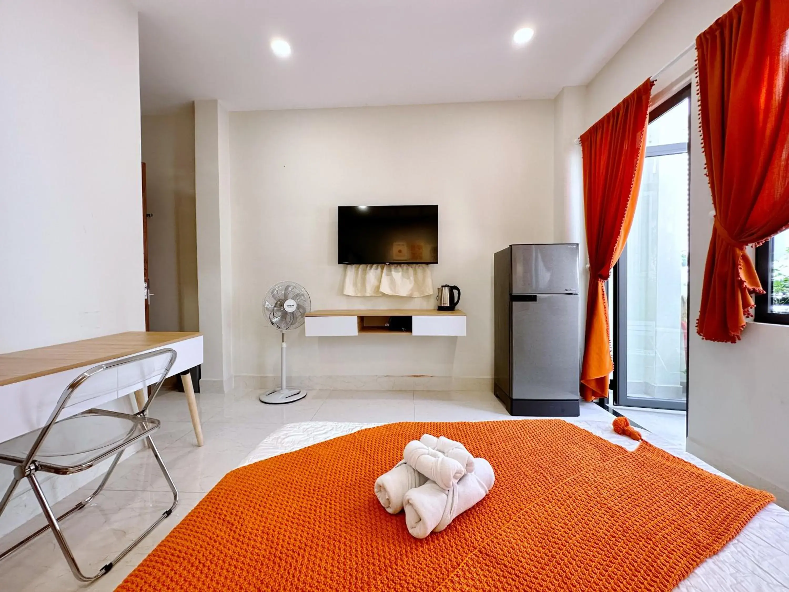 Bed in LalaHouse Spring Apartment - Saigon Center Bed in LalaHouse Spring Apartment - Saigon Center