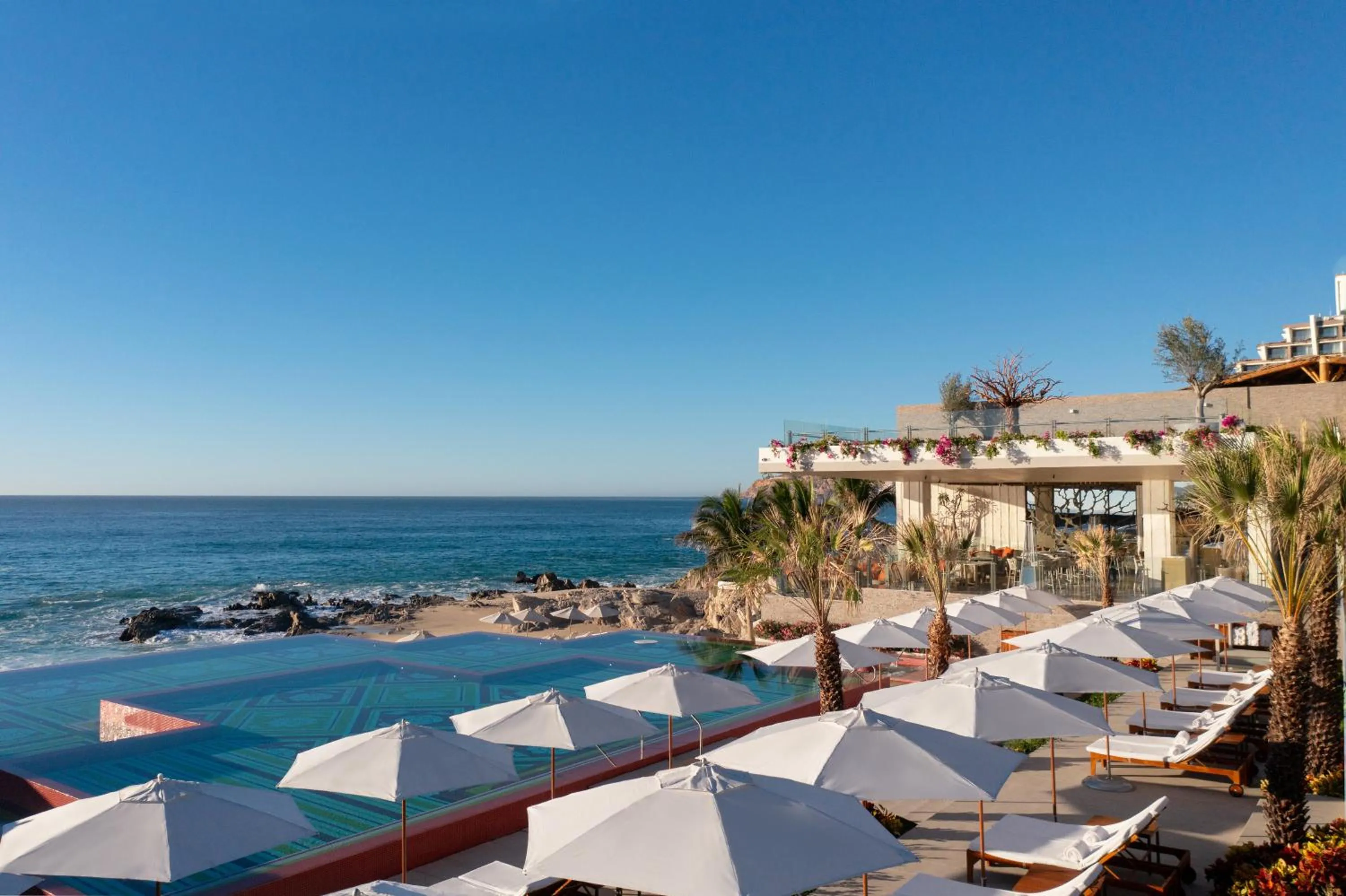 Swimming pool in Grand Velas Boutique Hotel