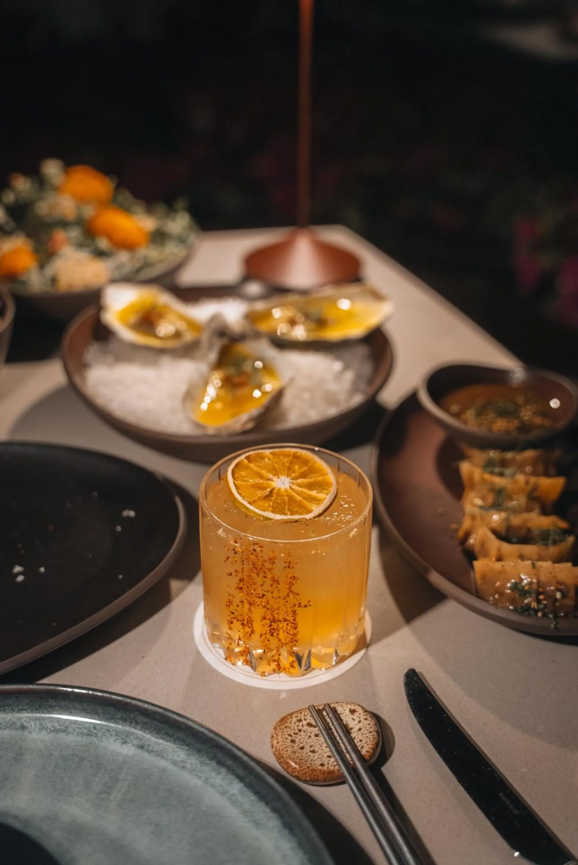 Drinks in Grand Velas Boutique Hotel