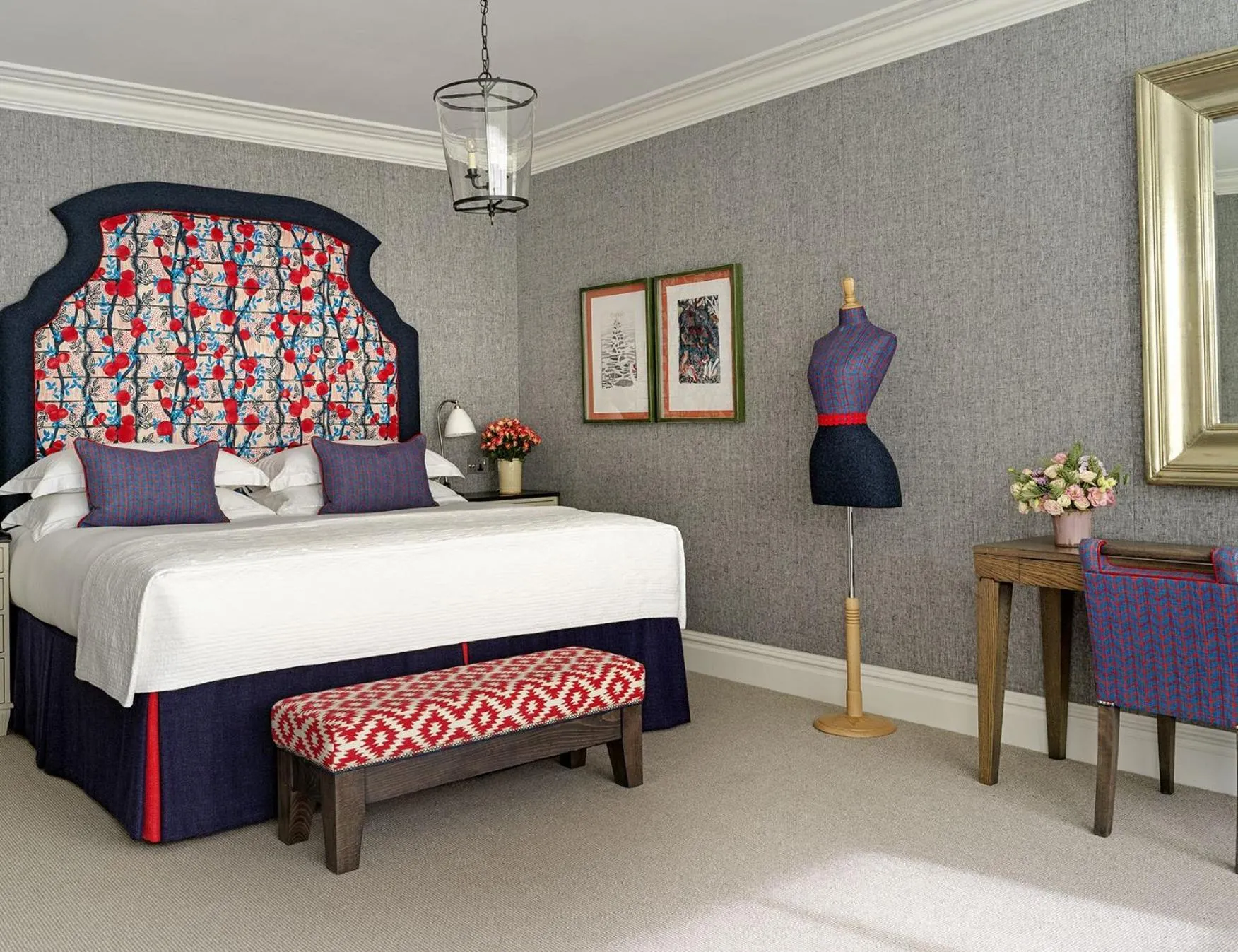 Bed in Ham Yard Hotel, Firmdale Hotels