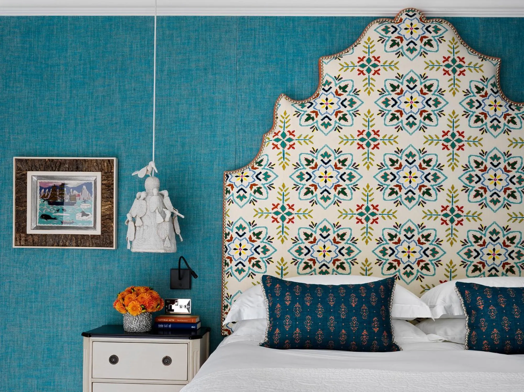 Bed in Ham Yard Hotel, Firmdale Hotels