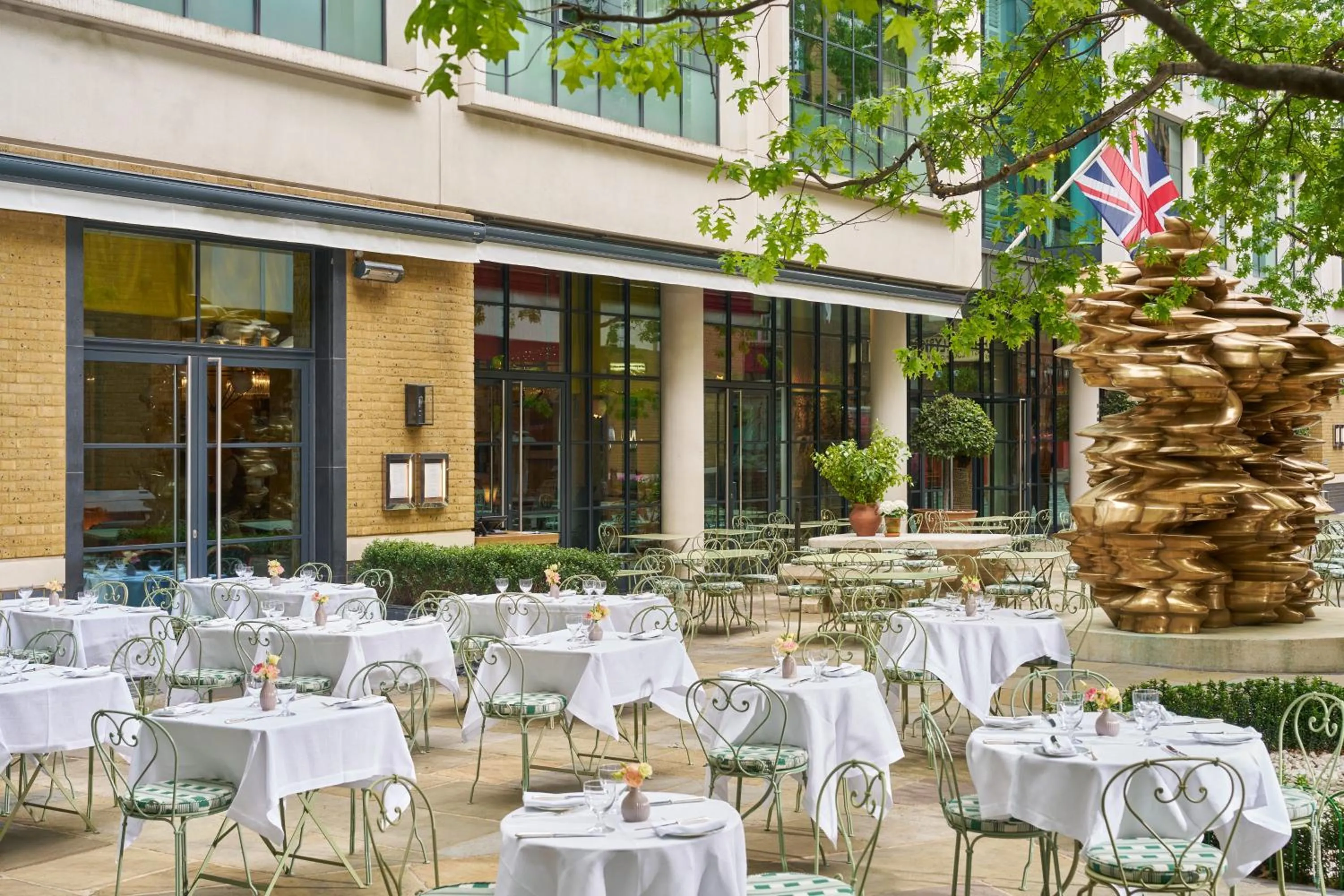 Restaurant/places to eat in Ham Yard Hotel, Firmdale Hotels