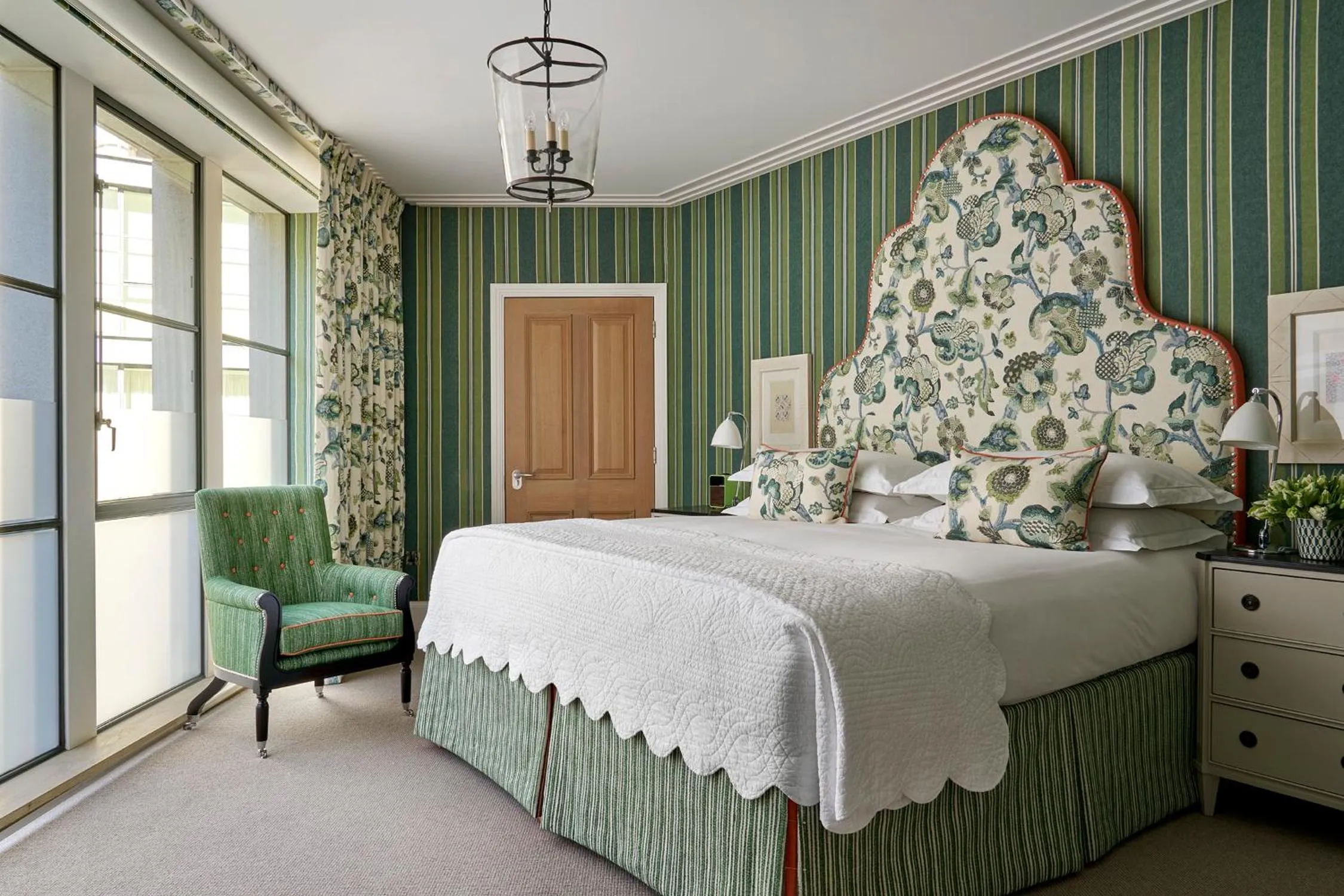 Bed in Ham Yard Hotel, Firmdale Hotels