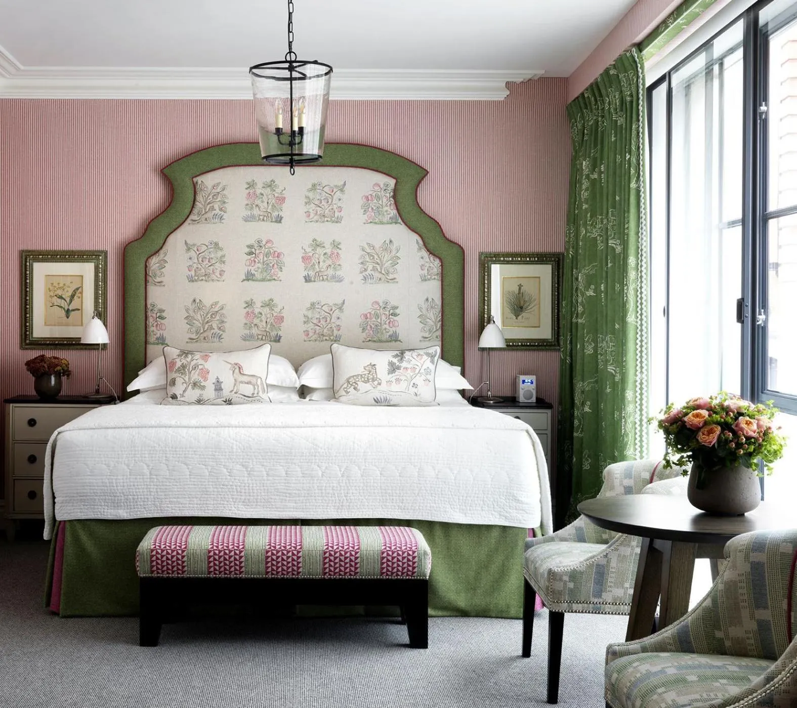 Bed in Ham Yard Hotel, Firmdale Hotels