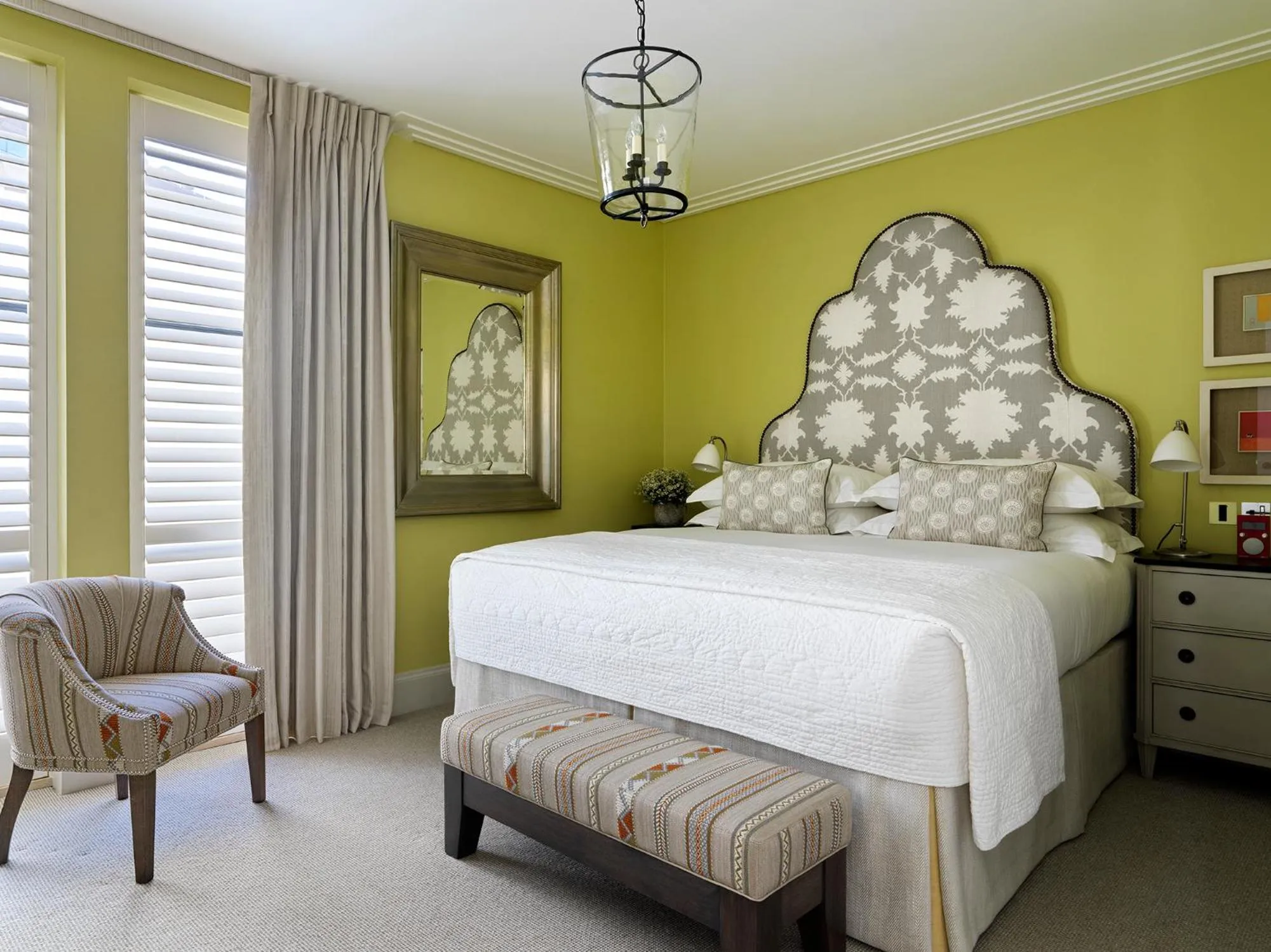 Bed in Ham Yard Hotel, Firmdale Hotels