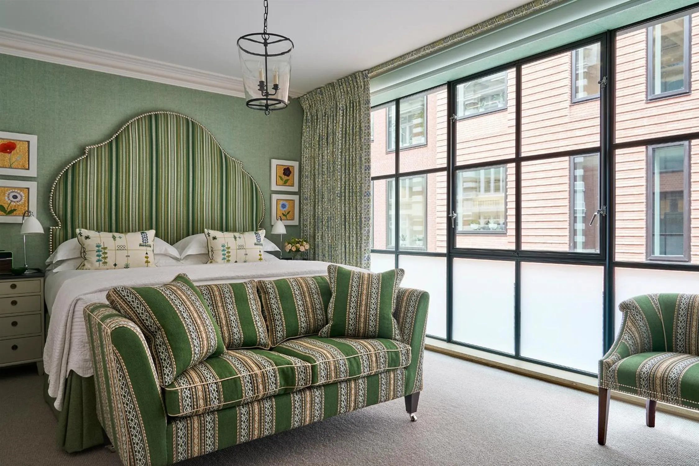 Bed in Ham Yard Hotel, Firmdale Hotels