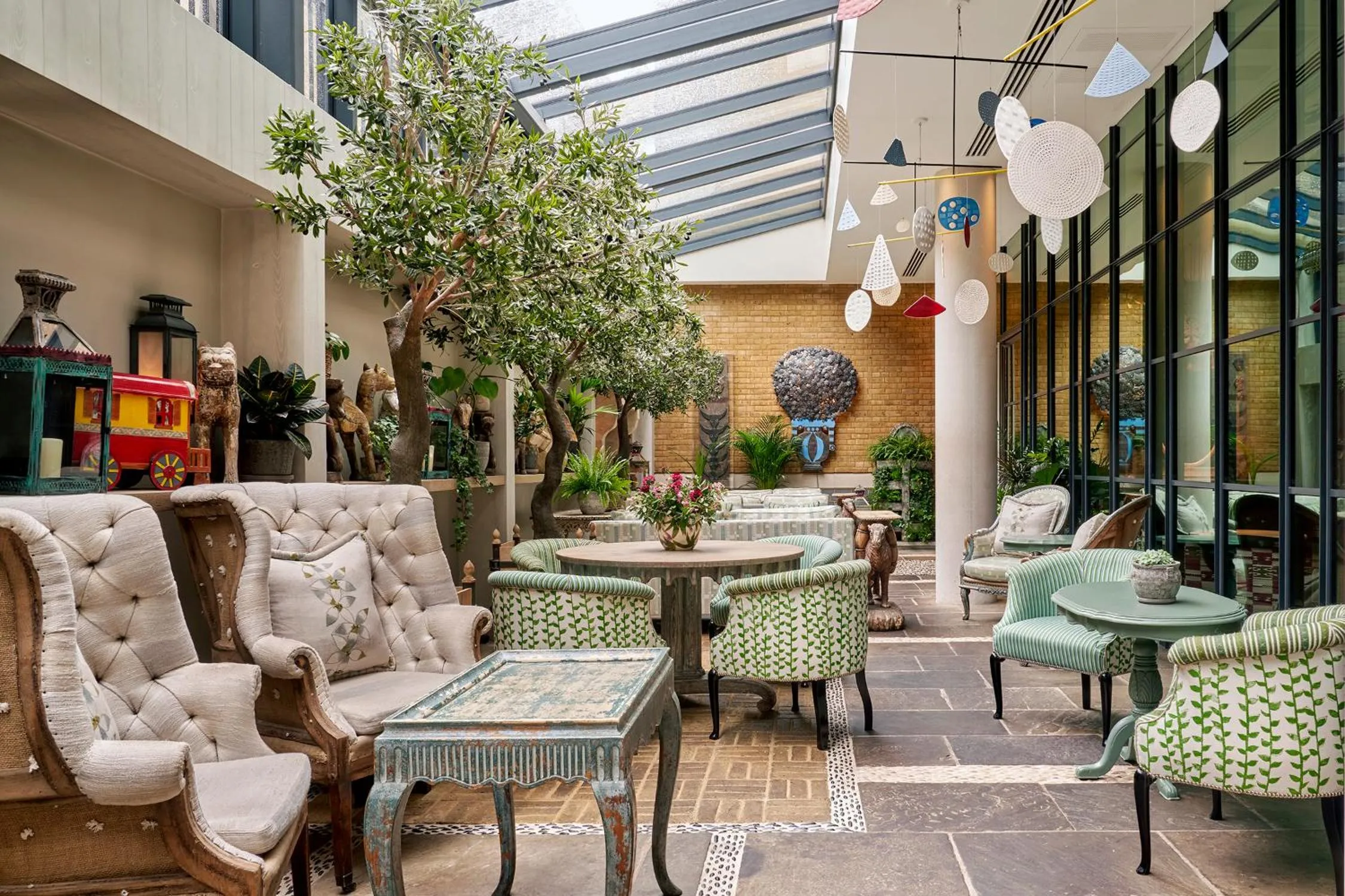 Restaurant/places to eat in Ham Yard Hotel, Firmdale Hotels
