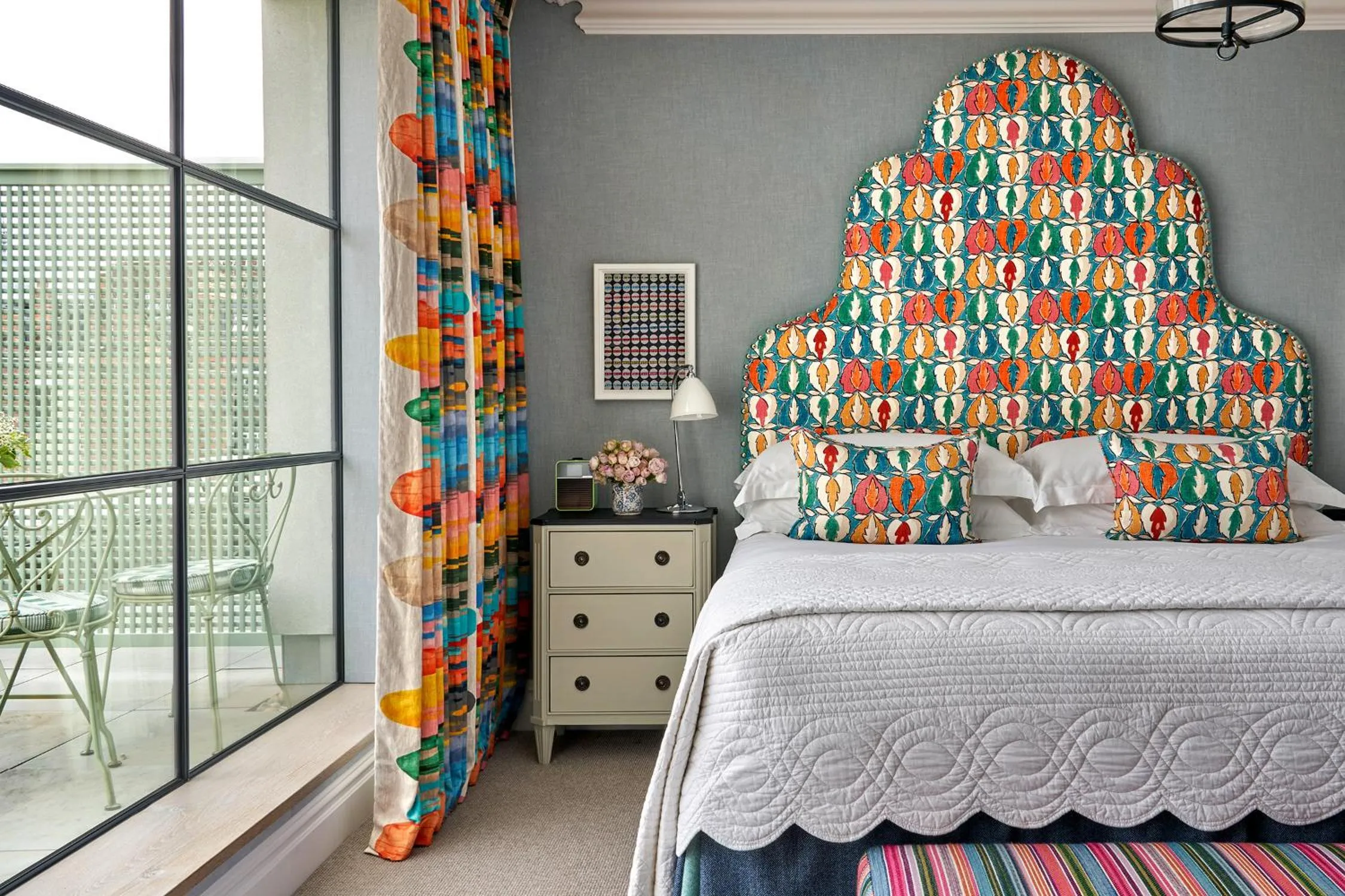 Bed in Ham Yard Hotel, Firmdale Hotels