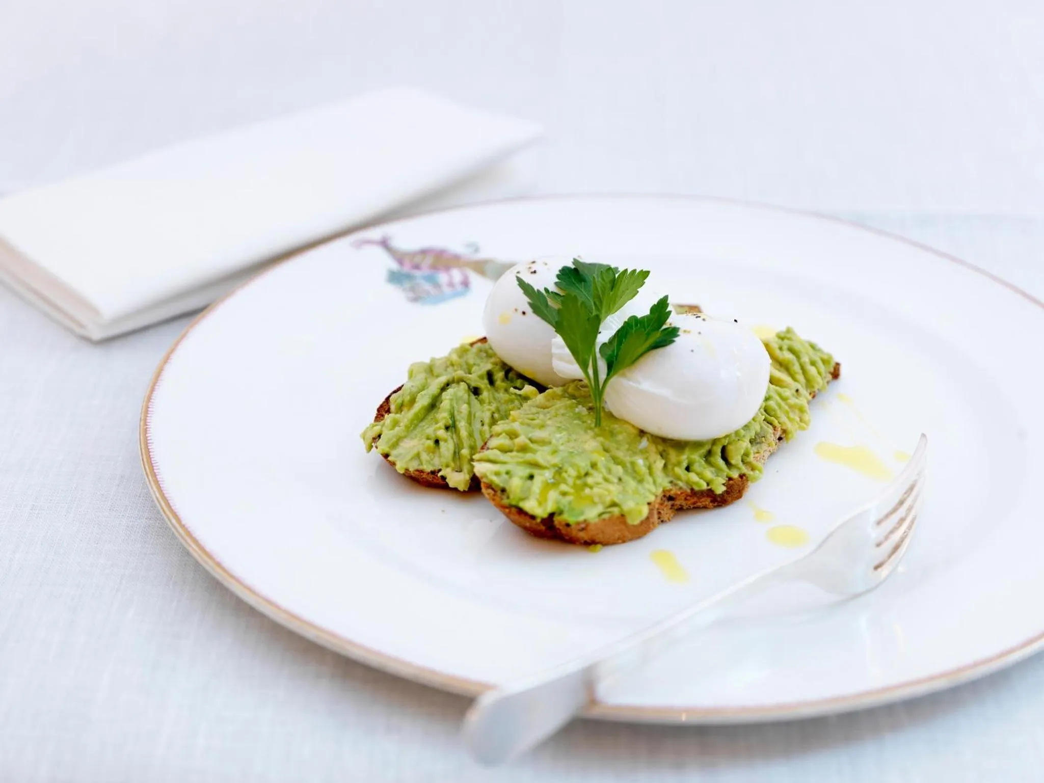 Breakfast in Ham Yard Hotel, Firmdale Hotels