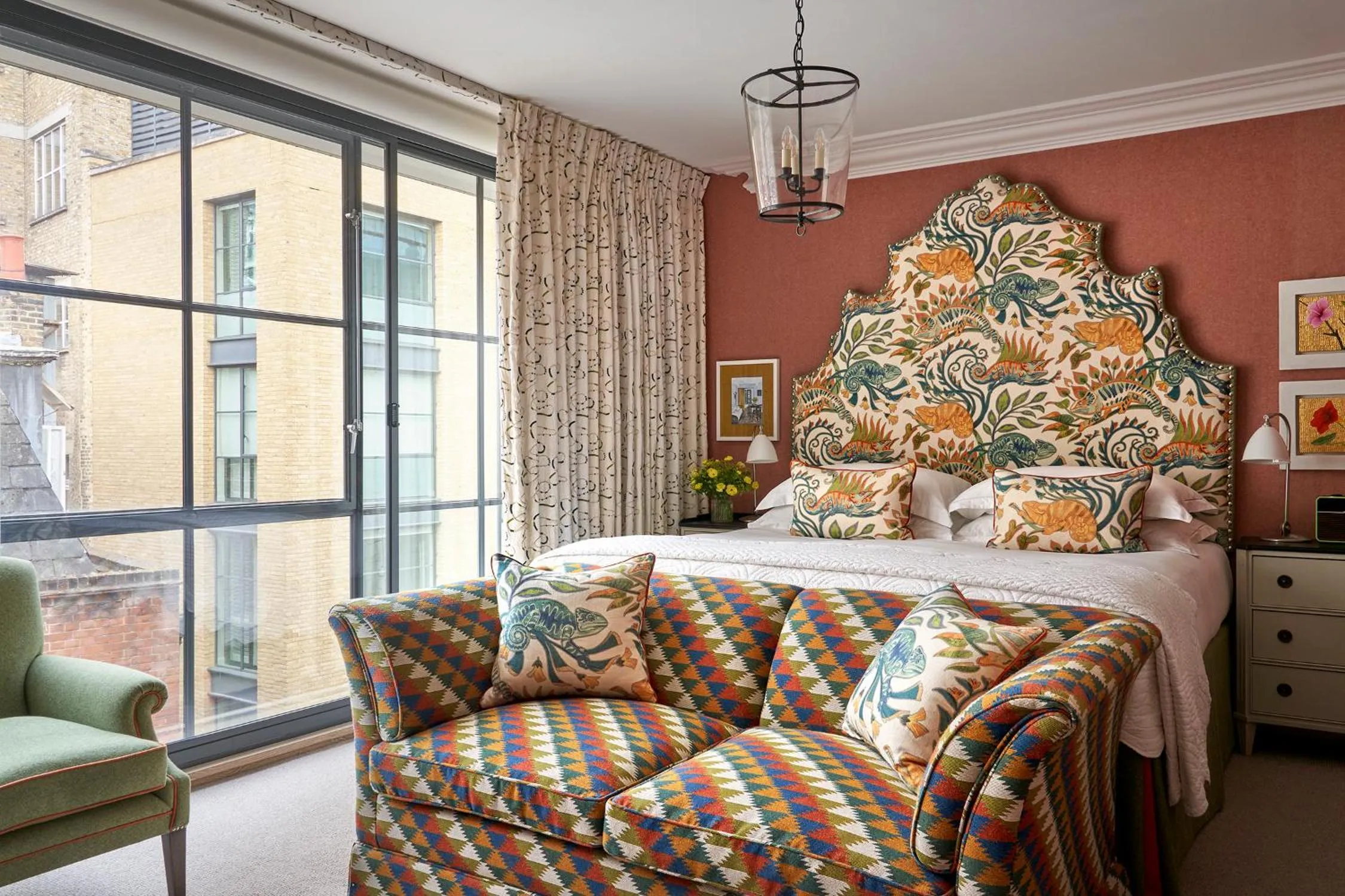 Bed in Ham Yard Hotel, Firmdale Hotels