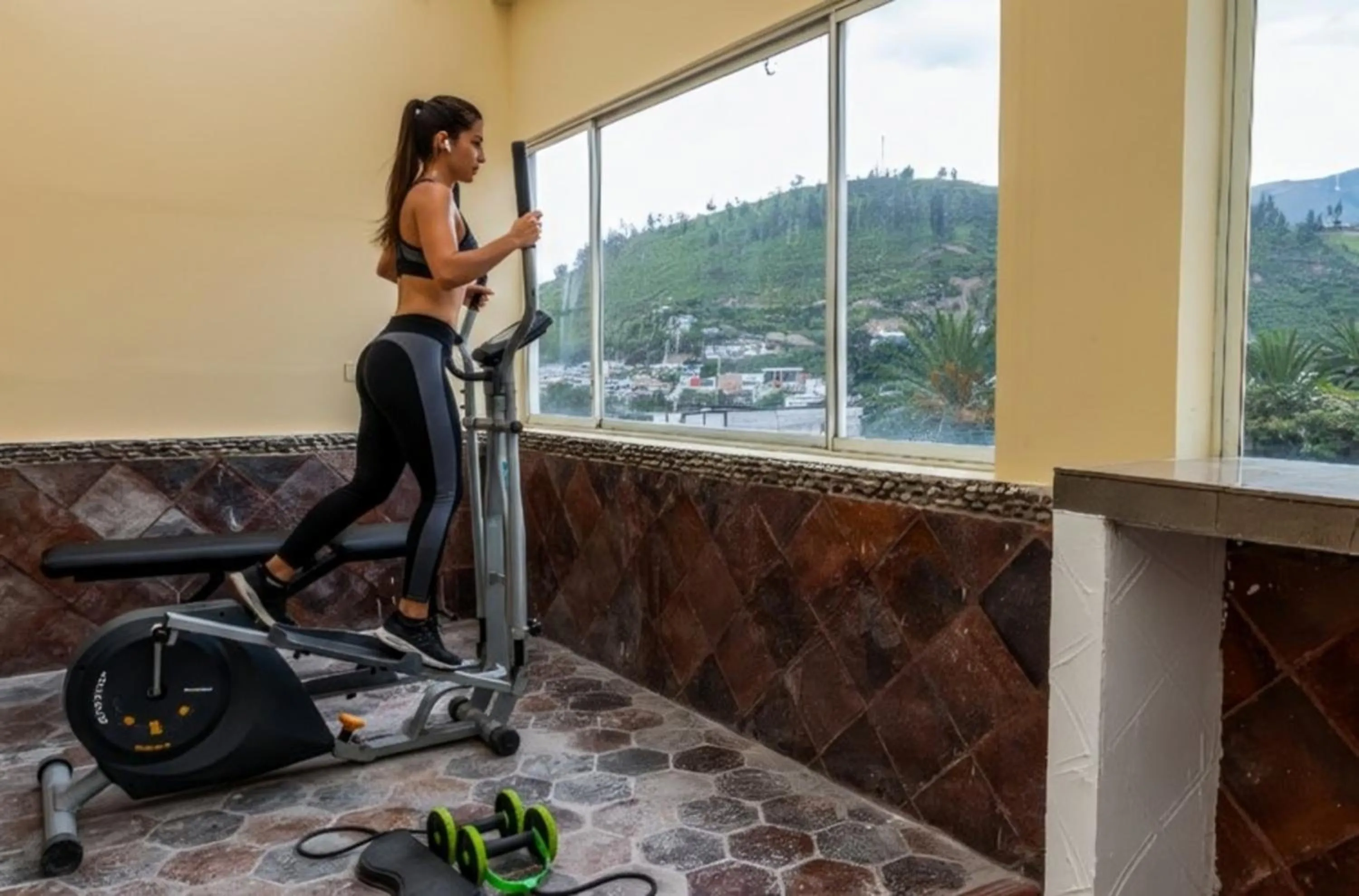 Balcony/Terrace in HOSTAL DEL RÍO