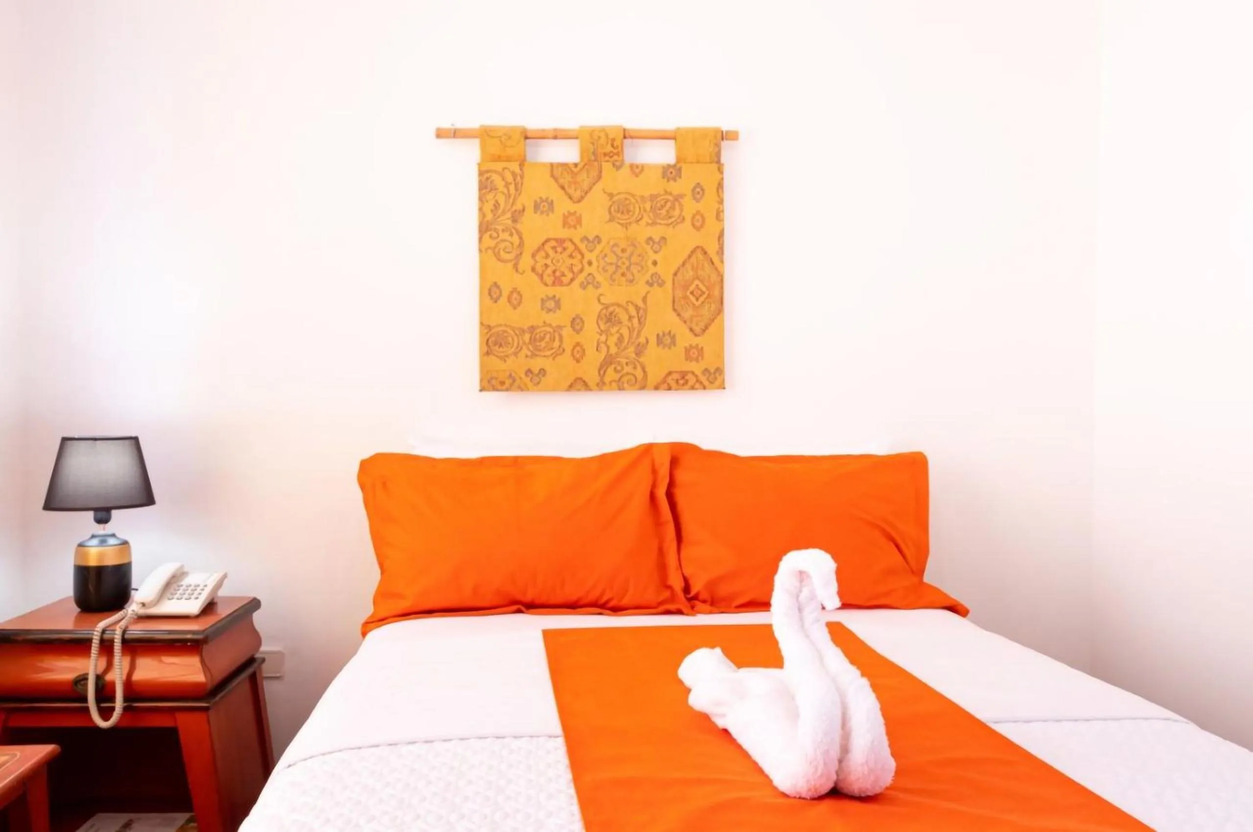 Bed in HOSTAL DEL RÍO