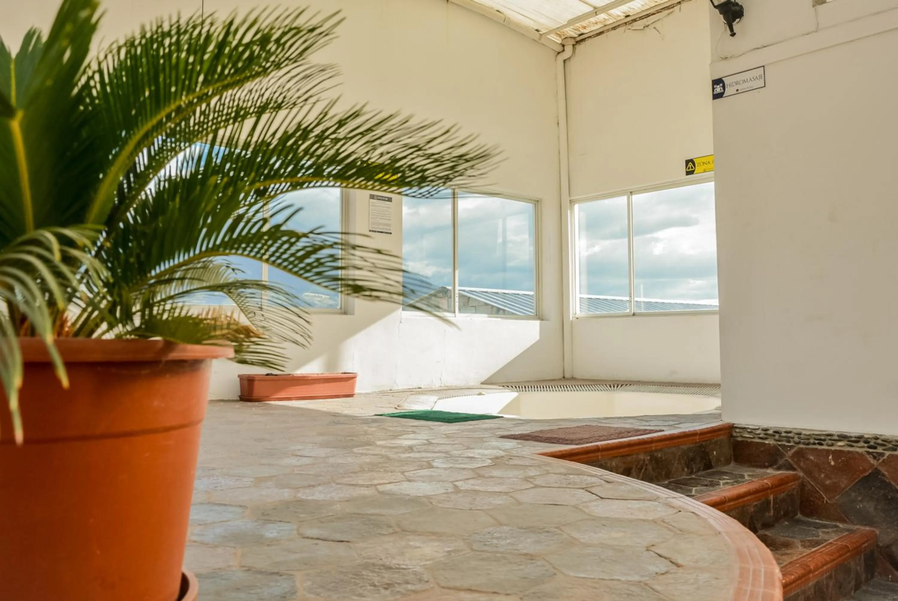 Balcony/Terrace in HOSTAL DEL RÍO