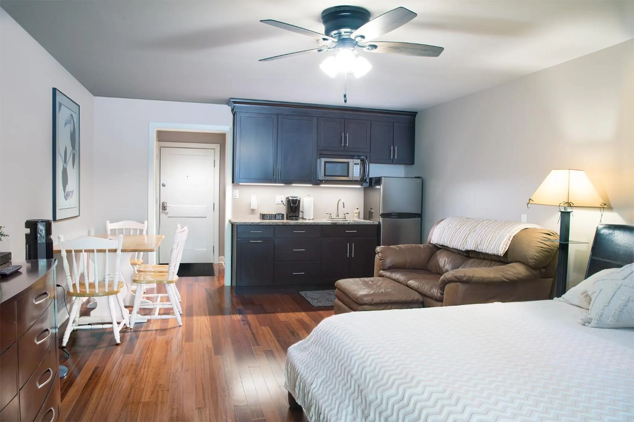 Bed in Victorian Inn Elkhart Lake