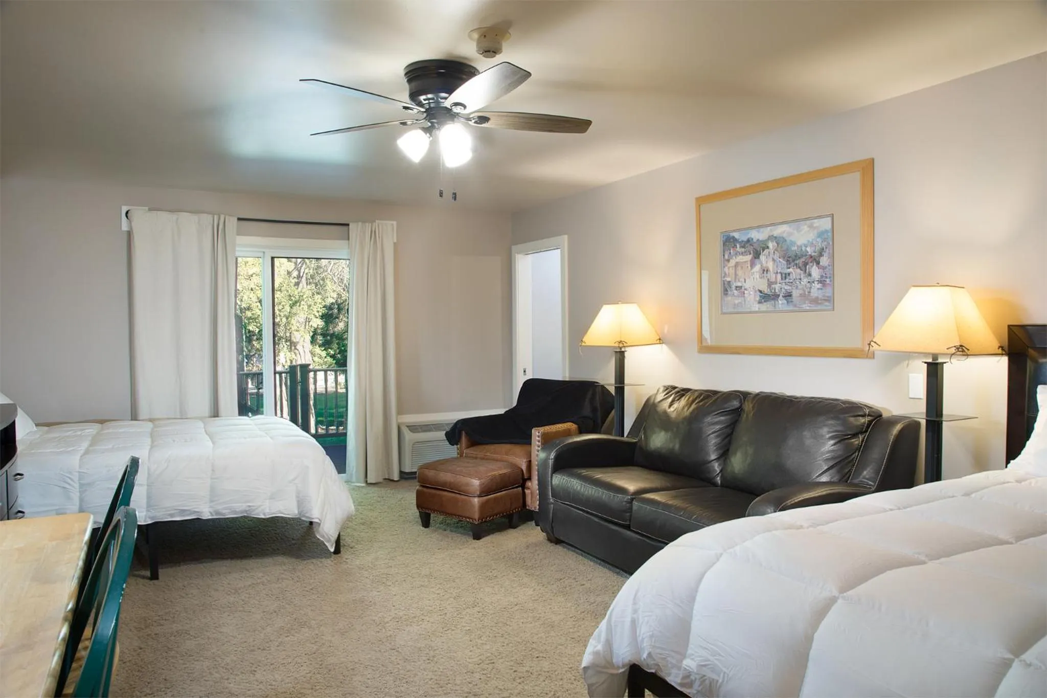 Bed in Victorian Inn Elkhart Lake