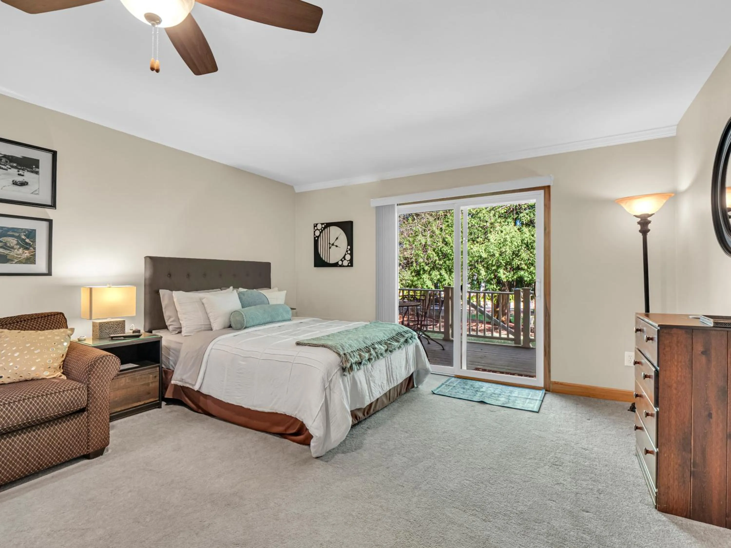 Bed in Victorian Inn Elkhart Lake