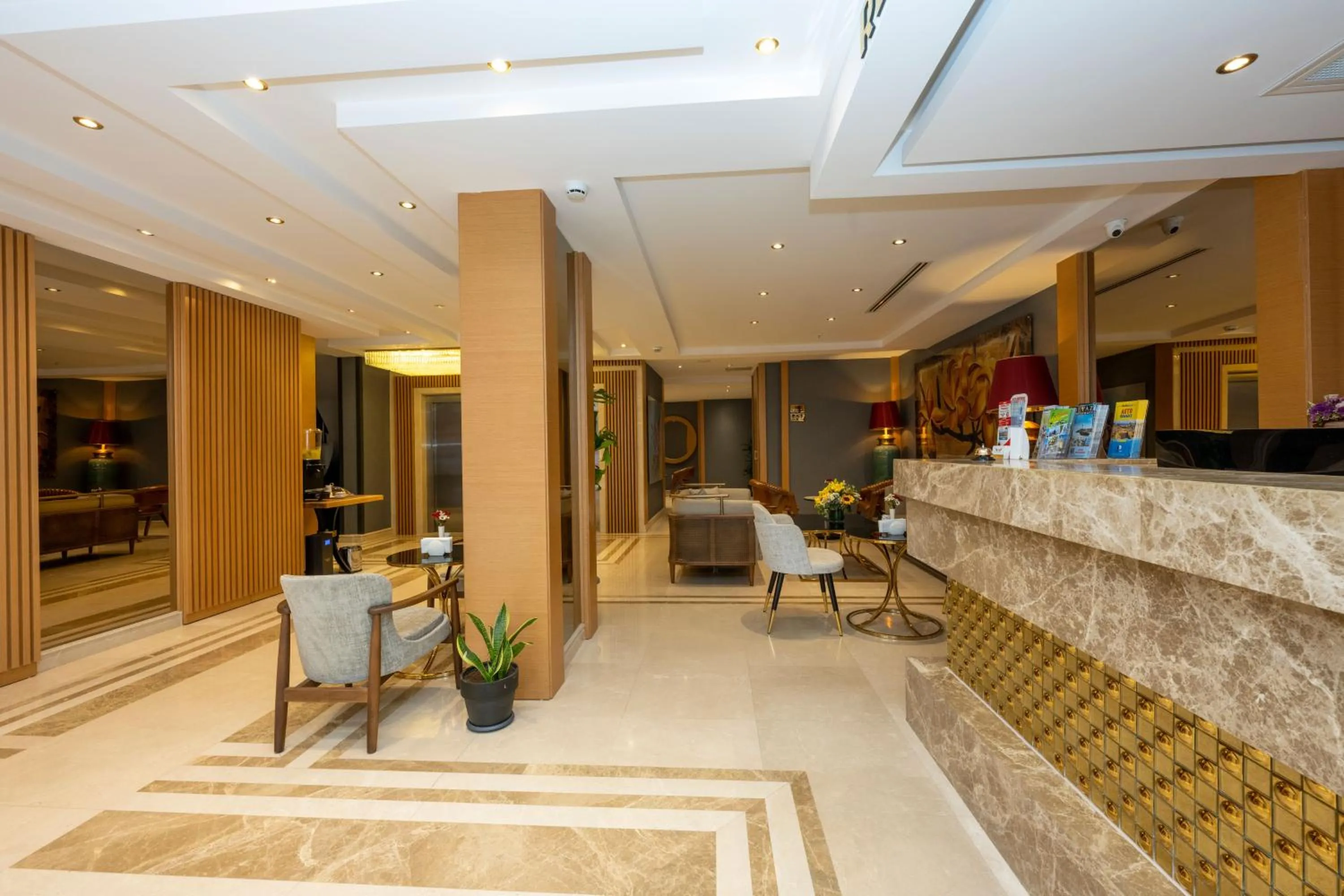Lobby or reception in Freya Hotel