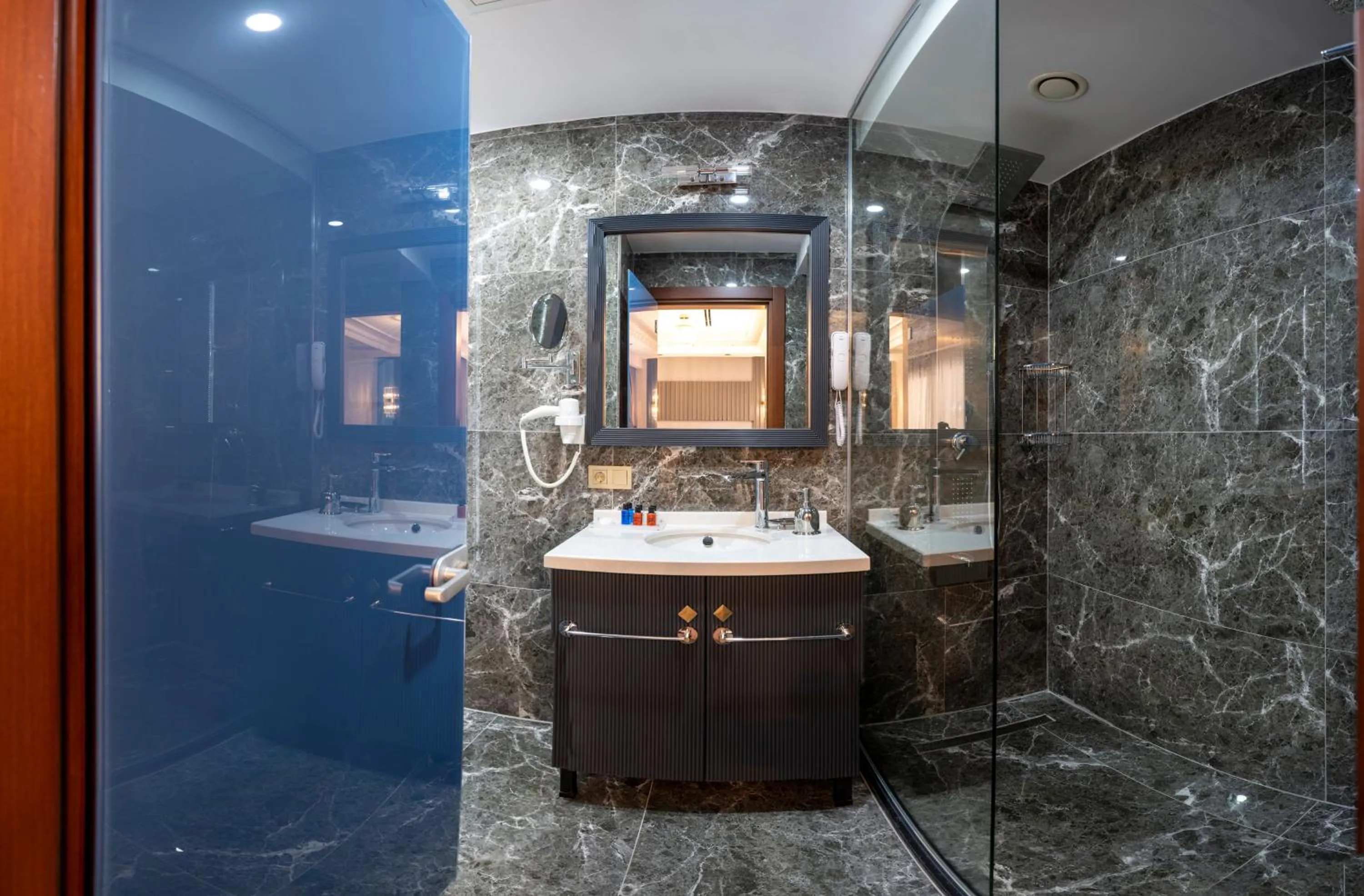 Shower in Freya Hotel