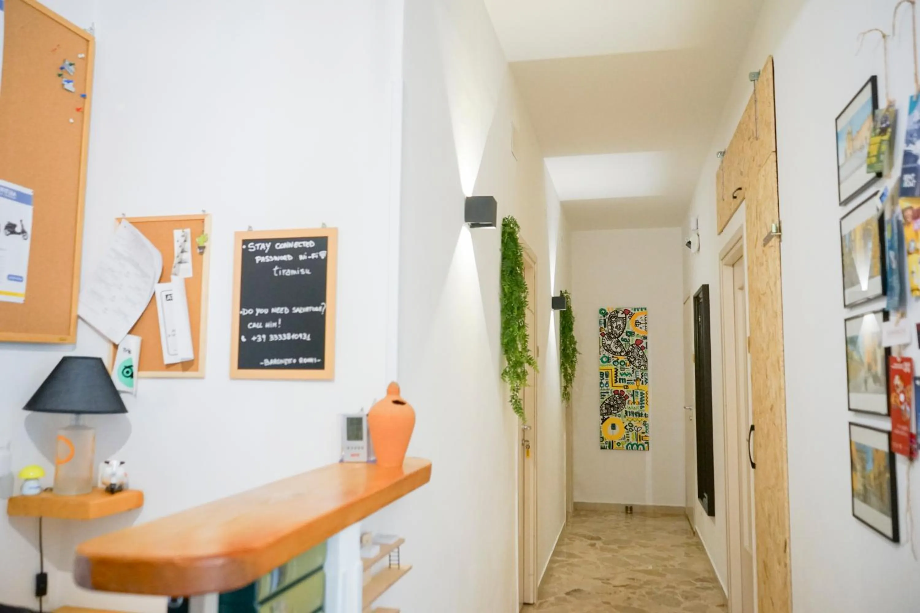 Lobby or reception in Baronetto B&B