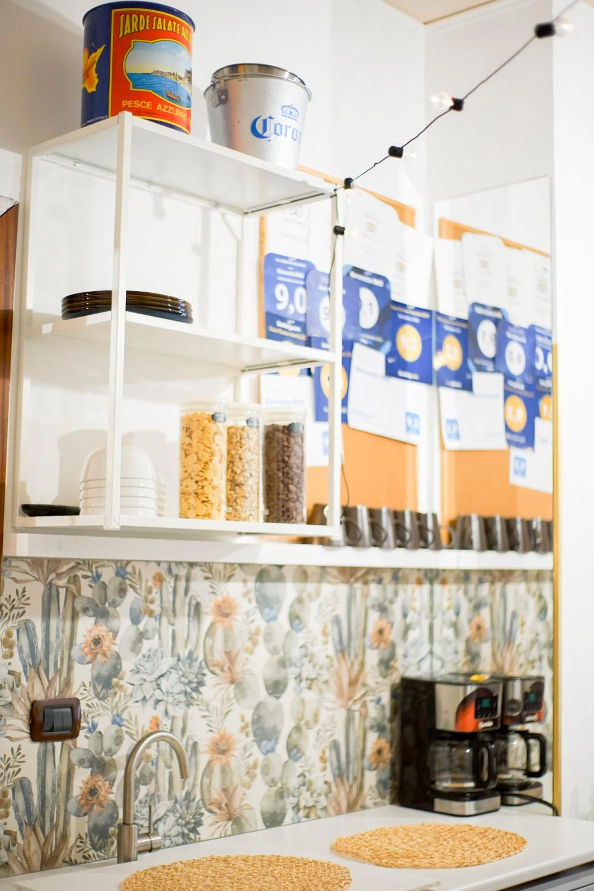 Decorative detail in Baronetto B&B