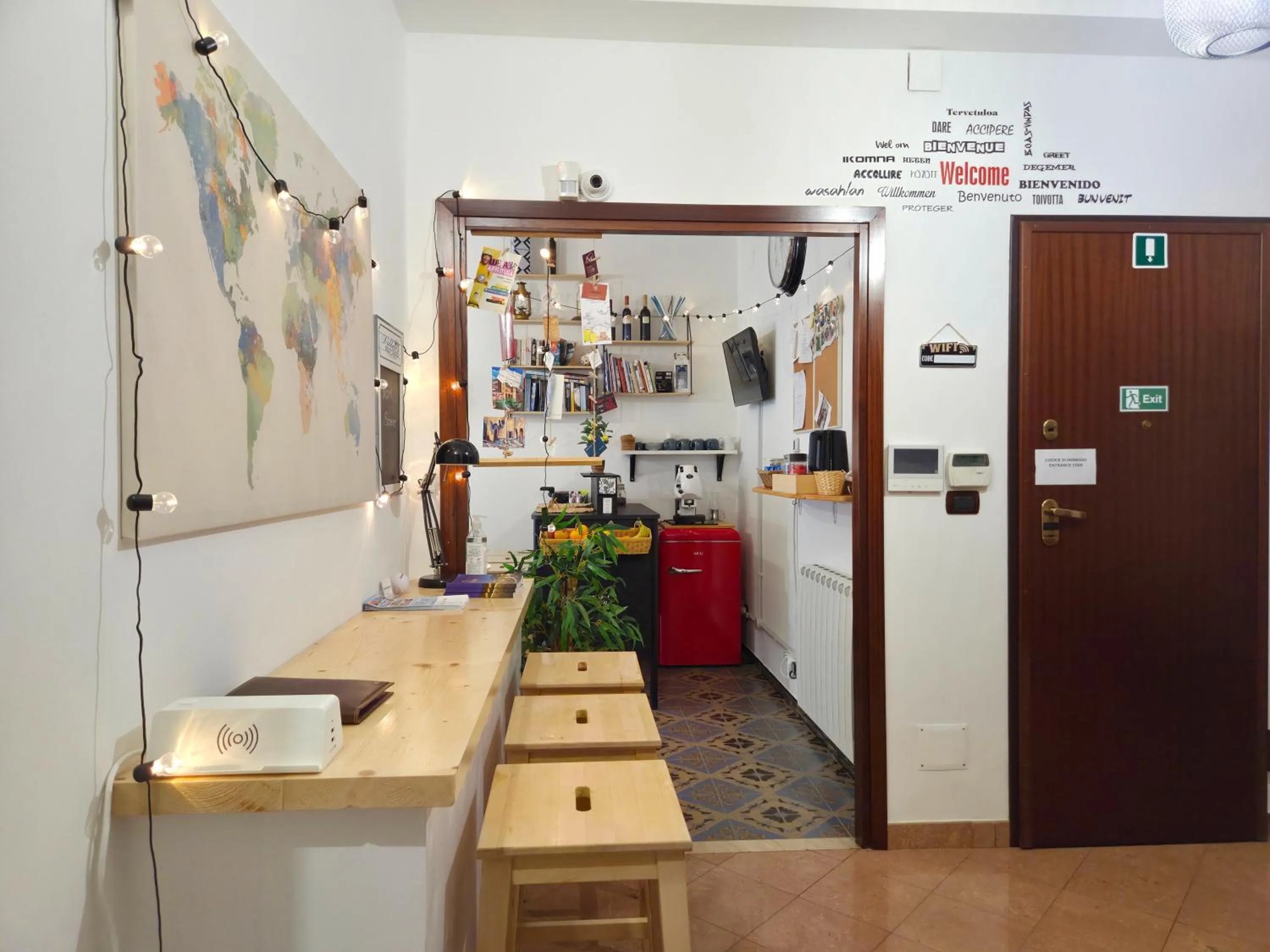 Decorative detail in Baronetto B&B