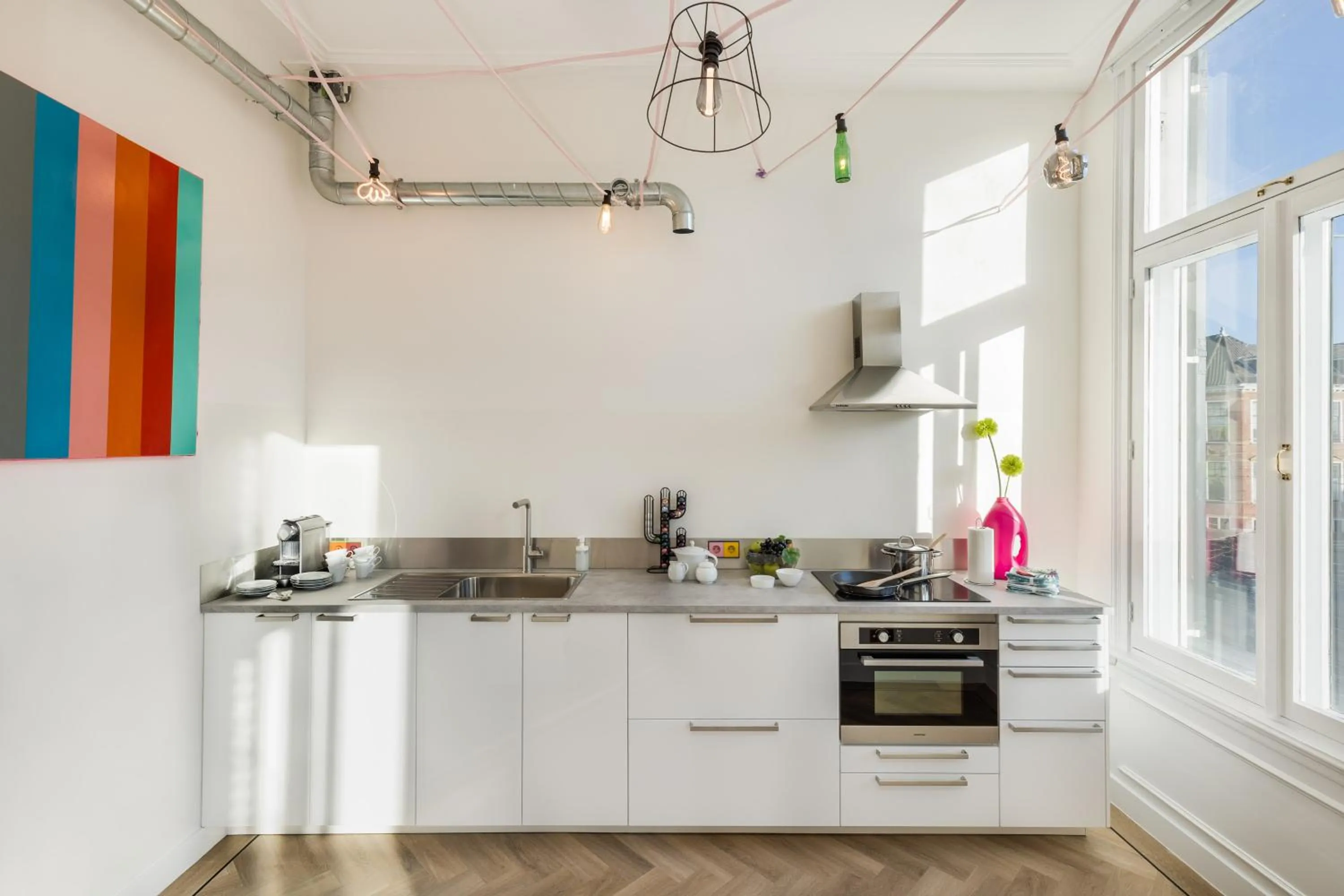 Kitchen/Kitchenette in Kingkool The Hague City Hostel